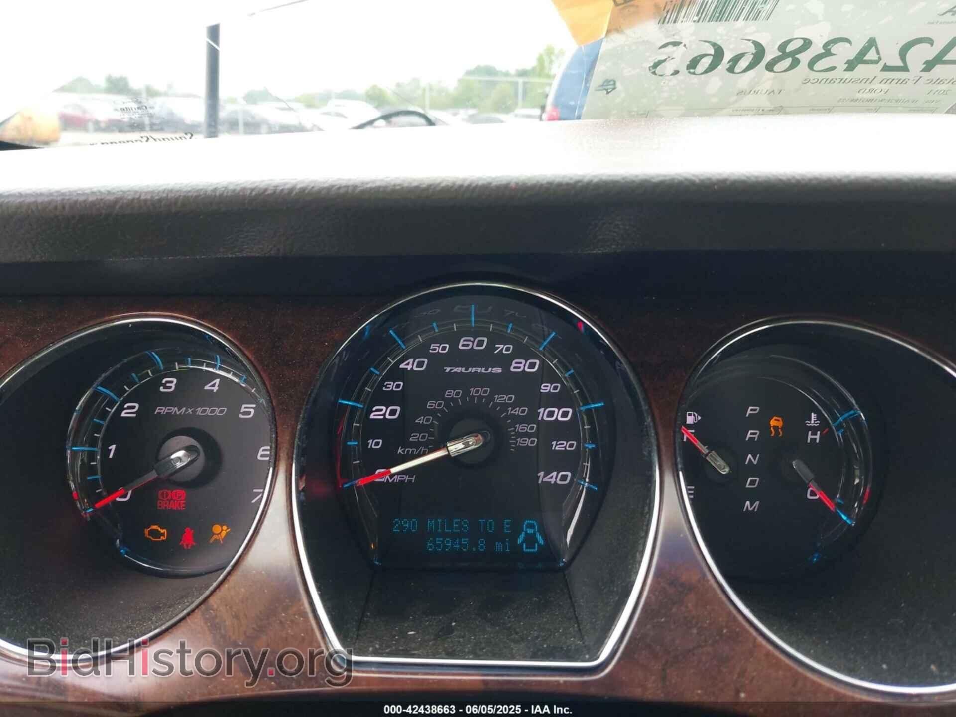 2011 FORD TAURUS - VIN: 1FAHP2EW1BG188325 - Фото 7