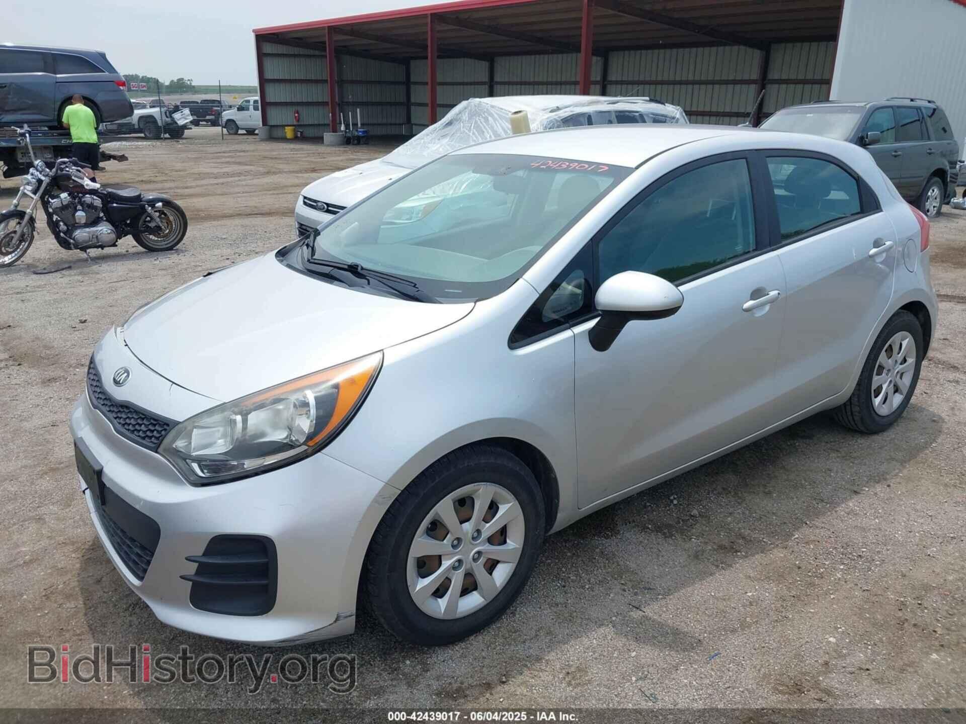 2016 KIA RIO - VIN: KNADM5A37G6621574 - Фото 2