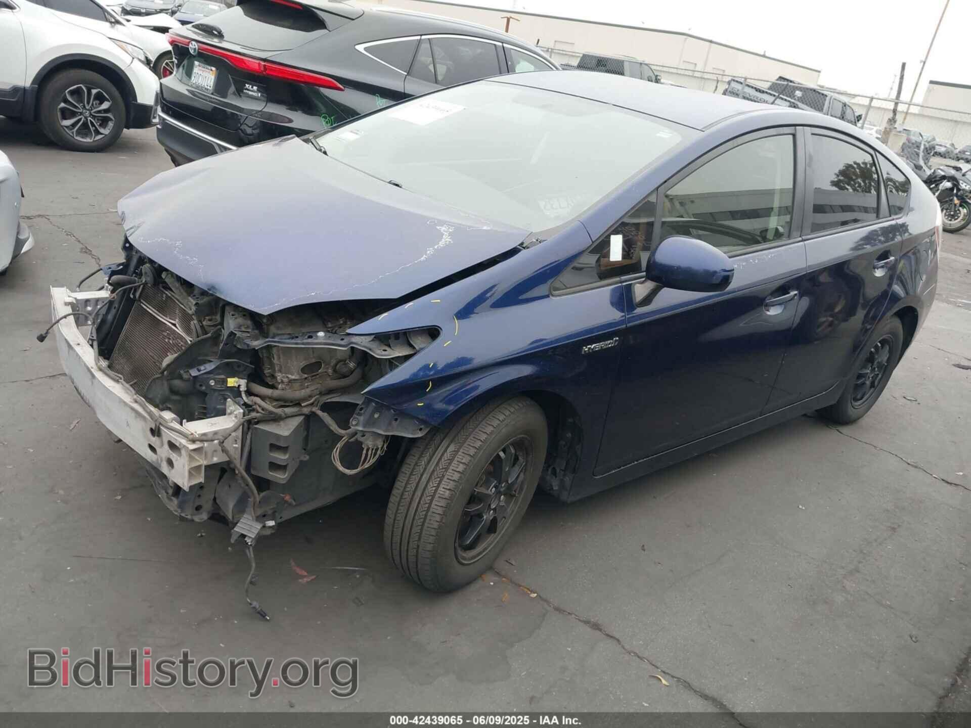 2014 TOYOTA PRIUS - VIN: JTDKN3DU7E1776314 - Фото 2