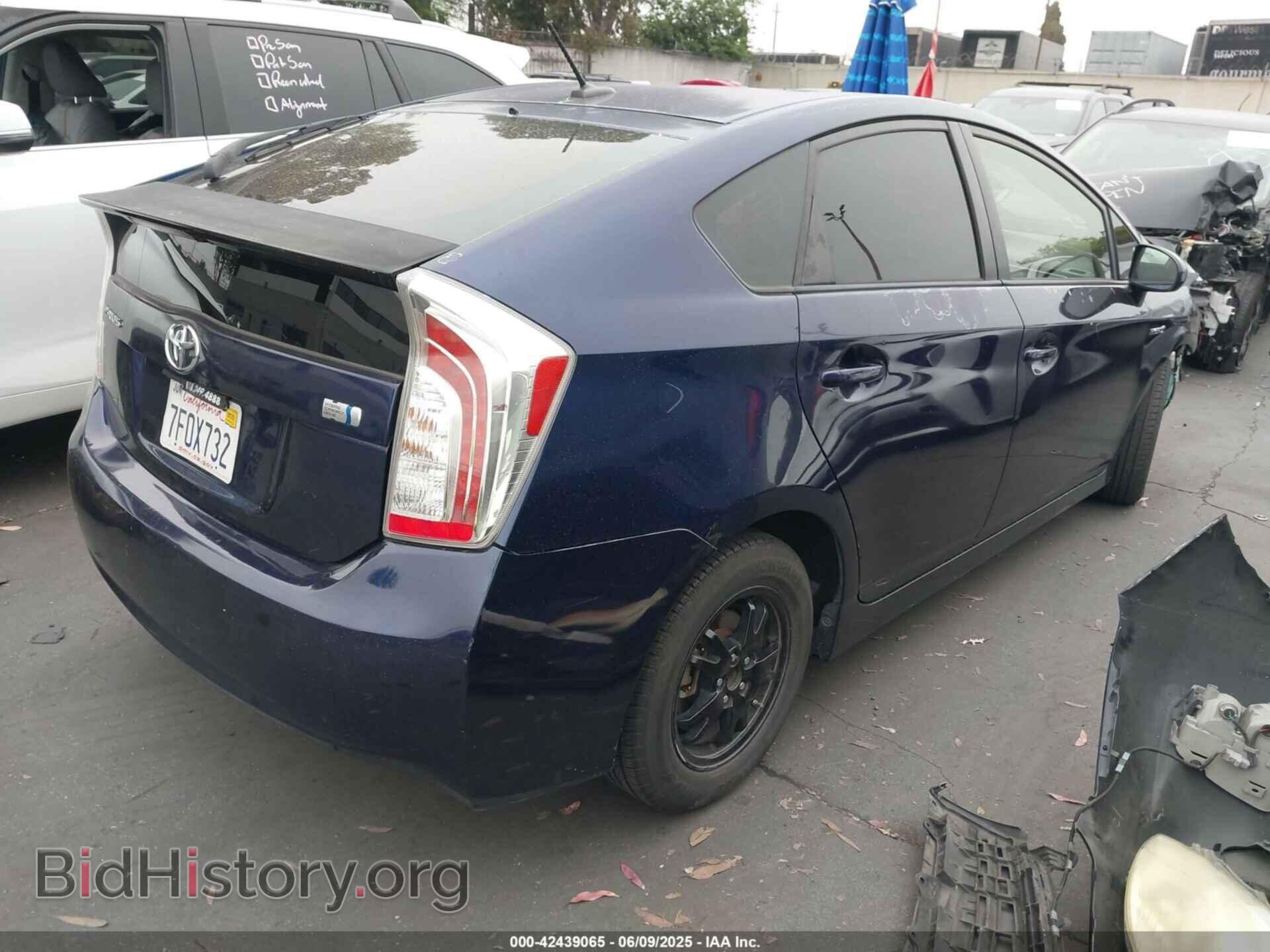 2014 TOYOTA PRIUS - VIN: JTDKN3DU7E1776314 - Фото 4