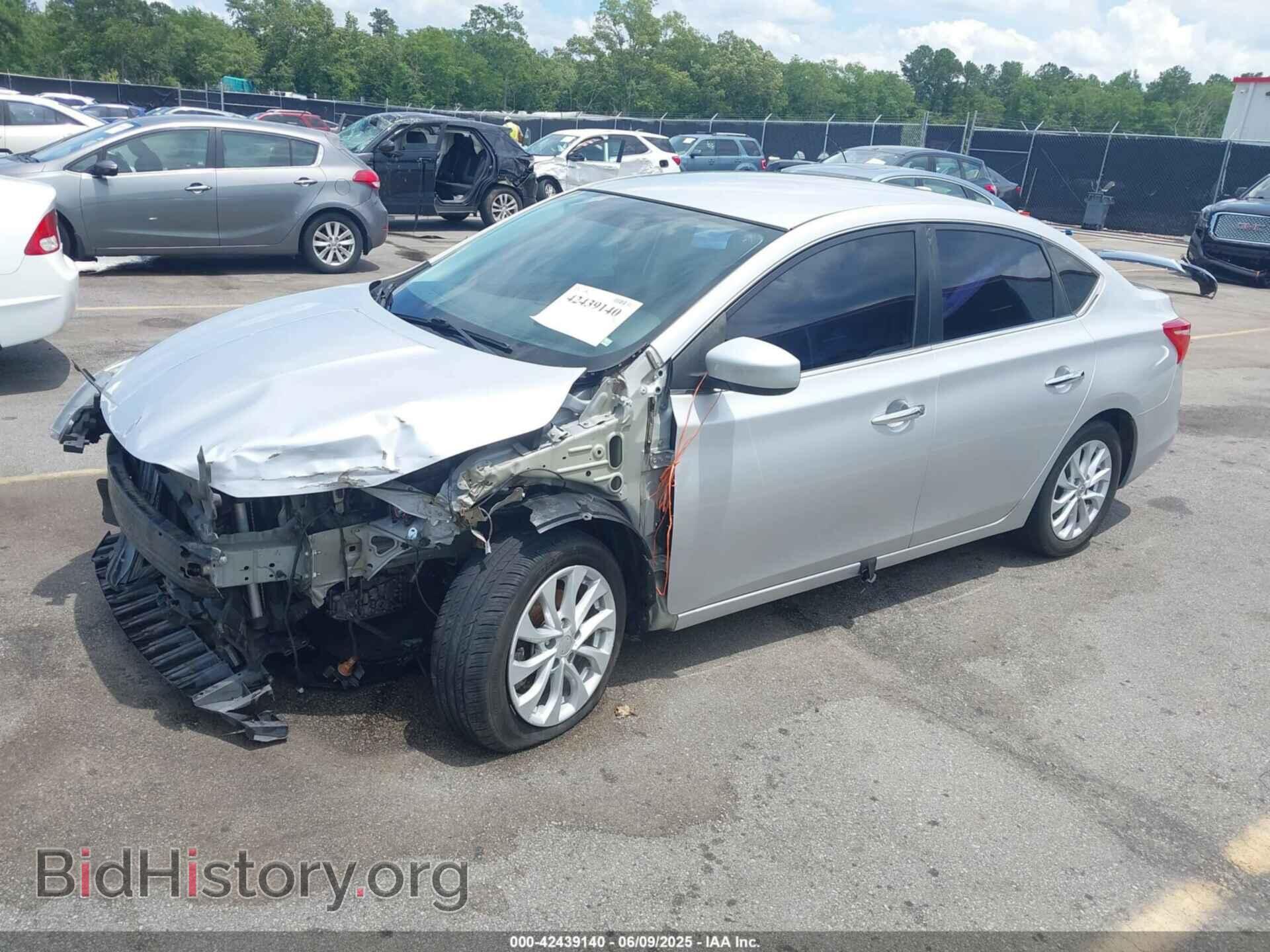 2019 NISSAN SENTRA - VIN: 3N1AB7AP3KL611054 - Фото 2