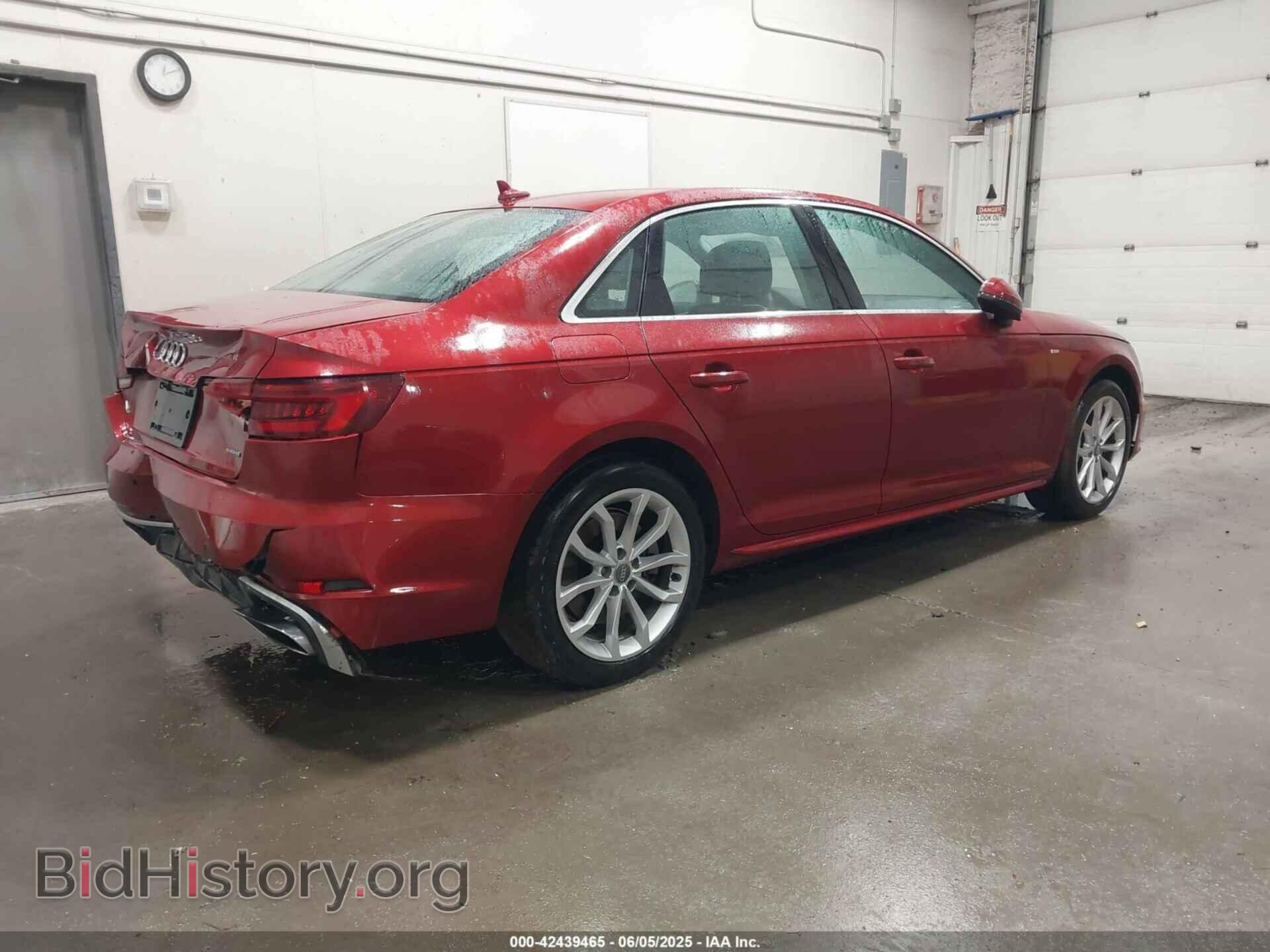 2019 AUDI A4 - VIN: WAUENAF48KN015209 - Фото 4