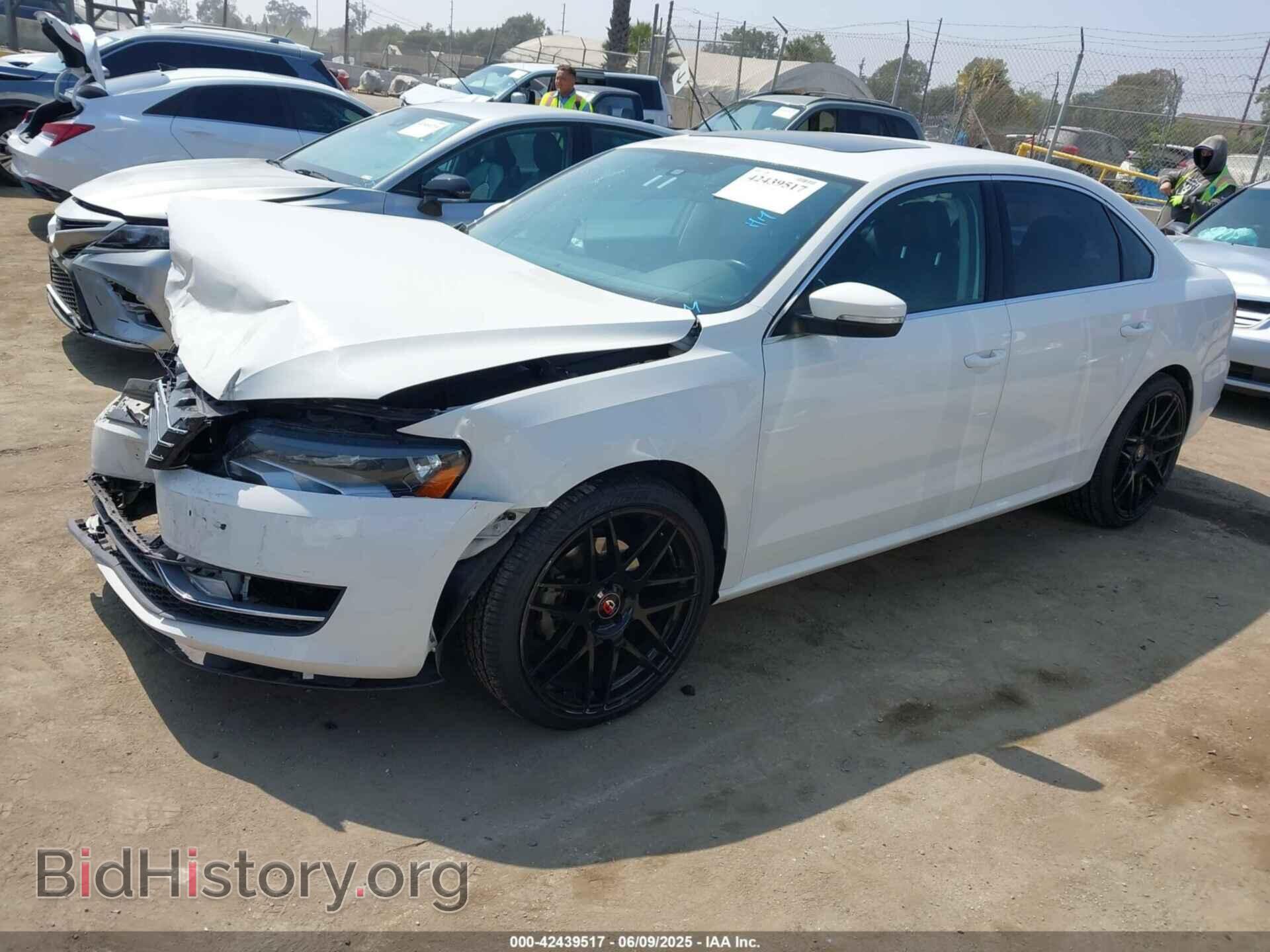 2014 VOLKSWAGEN PASSAT - VIN: 1VWBN7A3XEC068708 - Фото 2