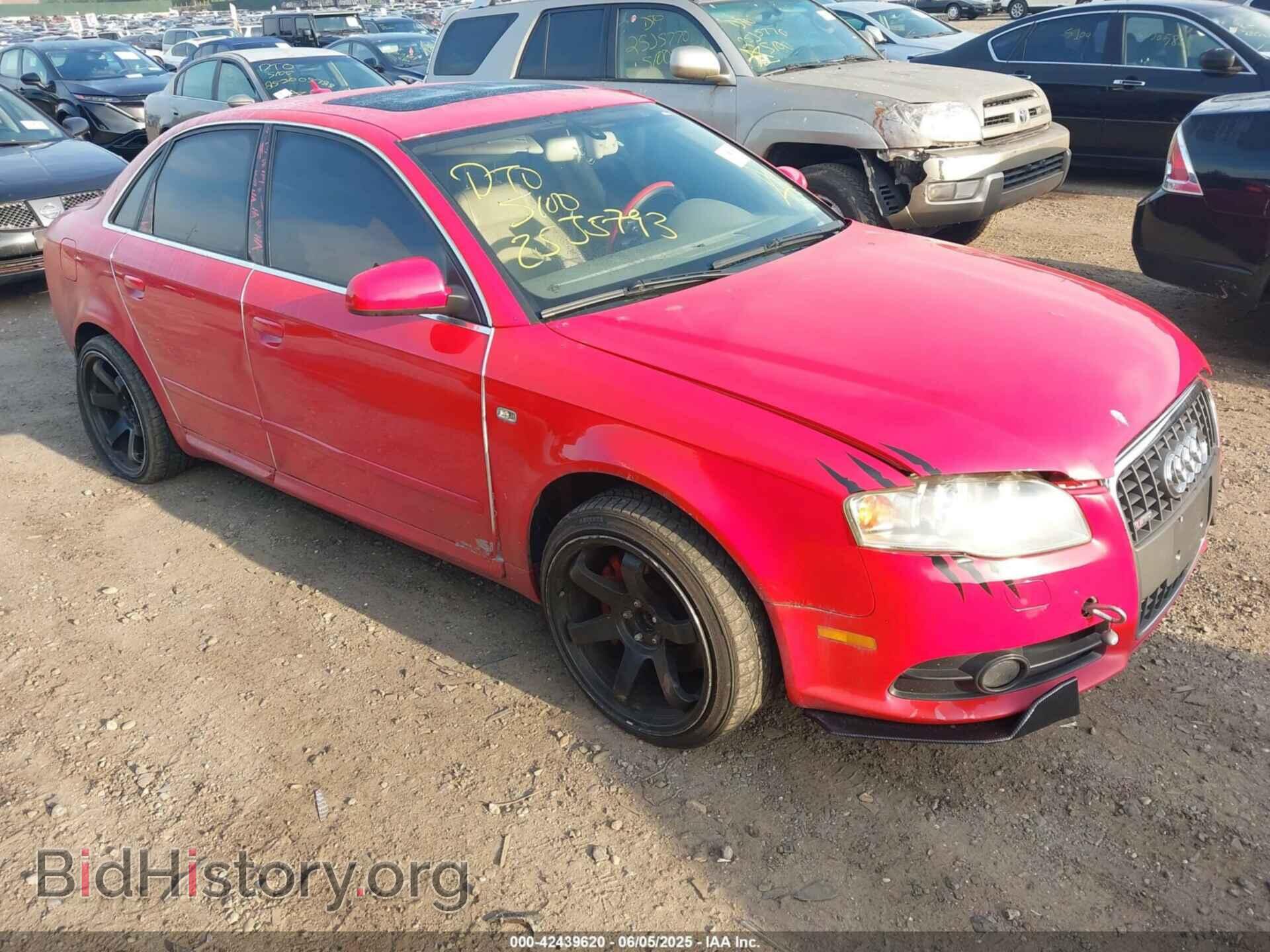 Photo WAUDF78E98A068955 - AUDI A4 2008