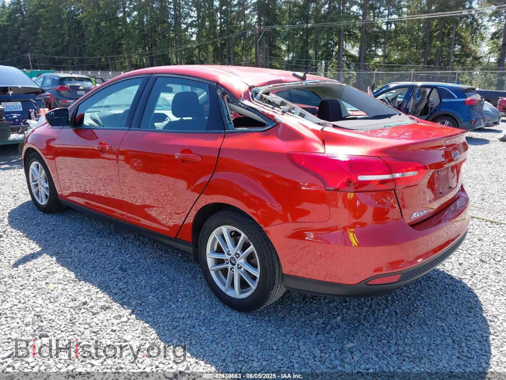 2018 FORD FOCUS - VIN: 1FADP3FE8JL304782 - Фото 3