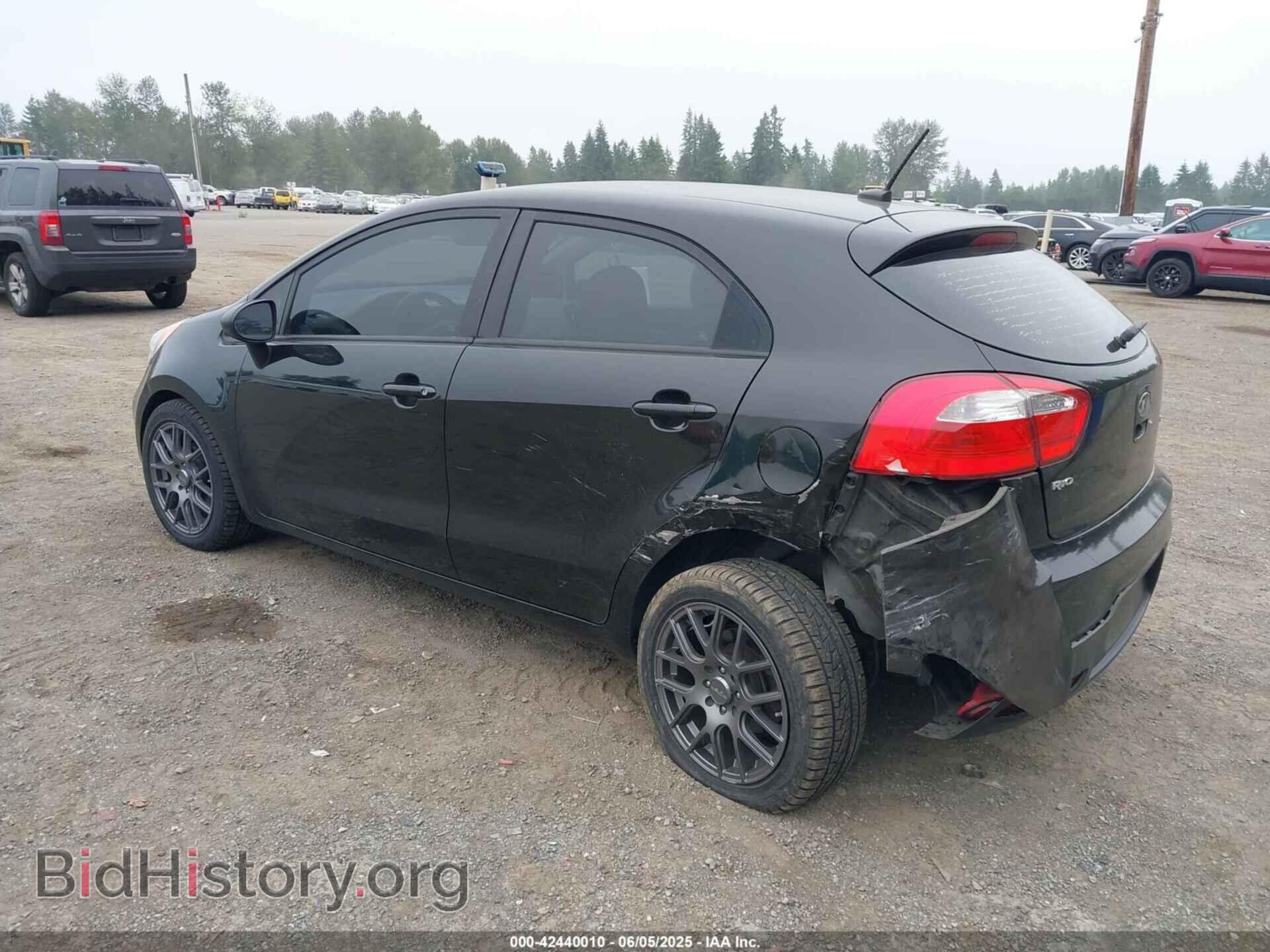 2012 KIA RIO5 - VIN: KNADM5A31C6066423 - Фото 3