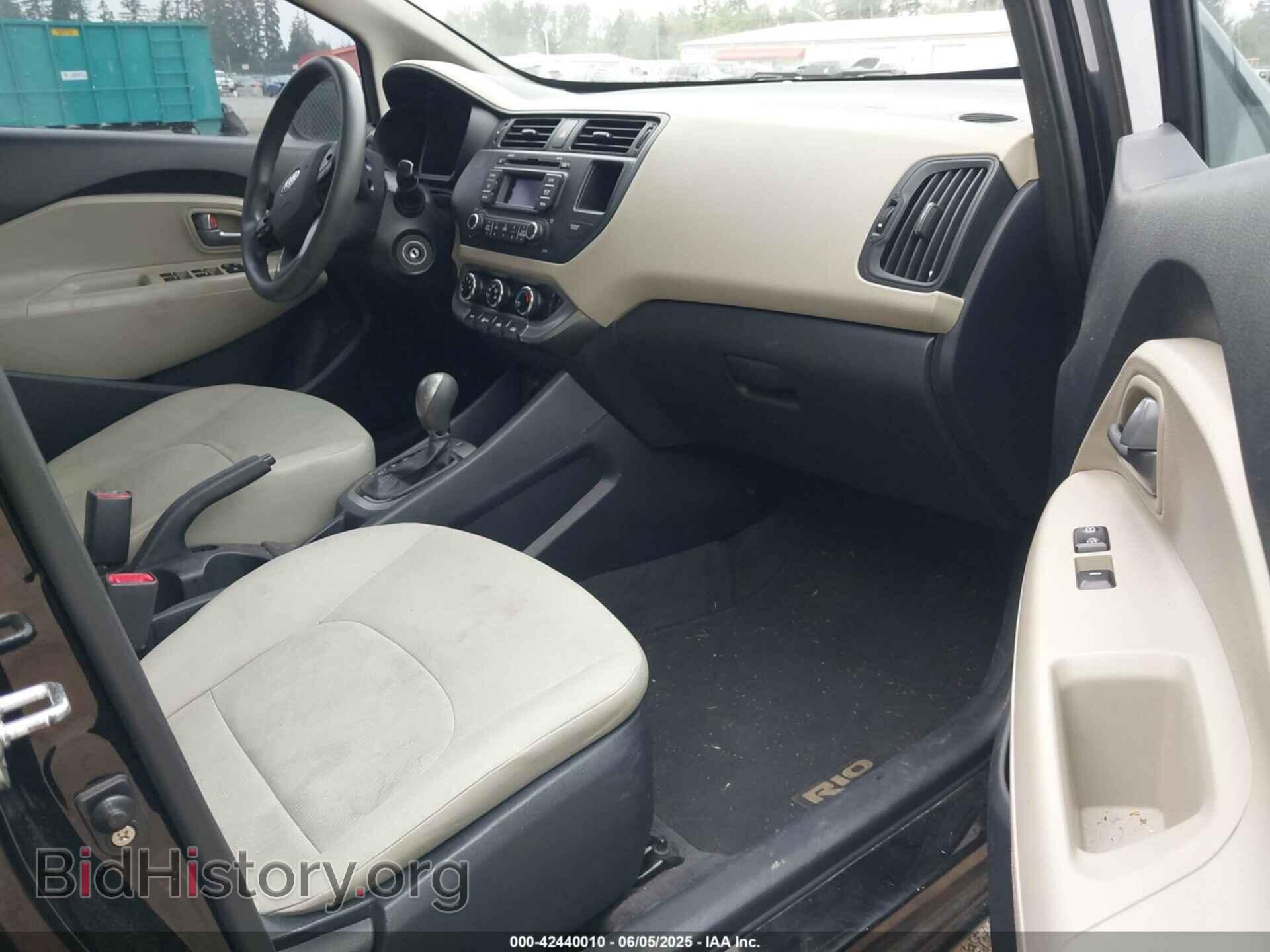 2012 KIA RIO5 - VIN: KNADM5A31C6066423 - Фото 5