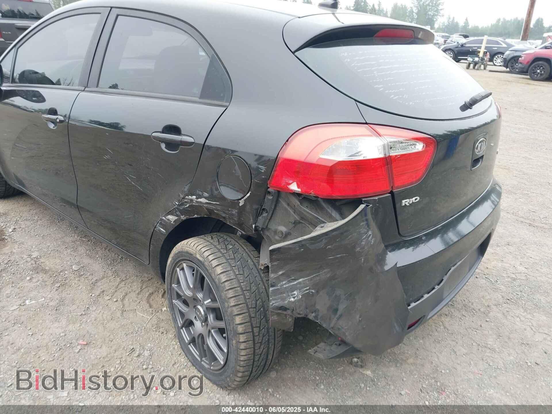 2012 KIA RIO5 - VIN: KNADM5A31C6066423 - Фото 6