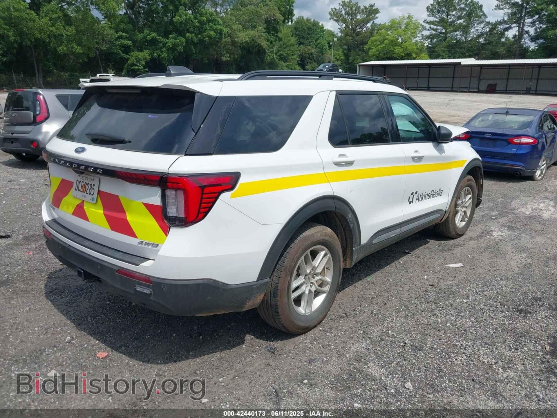 2025 FORD EXPLORER - VIN: 1FMUK8DH8SGA49947 - Фото 4