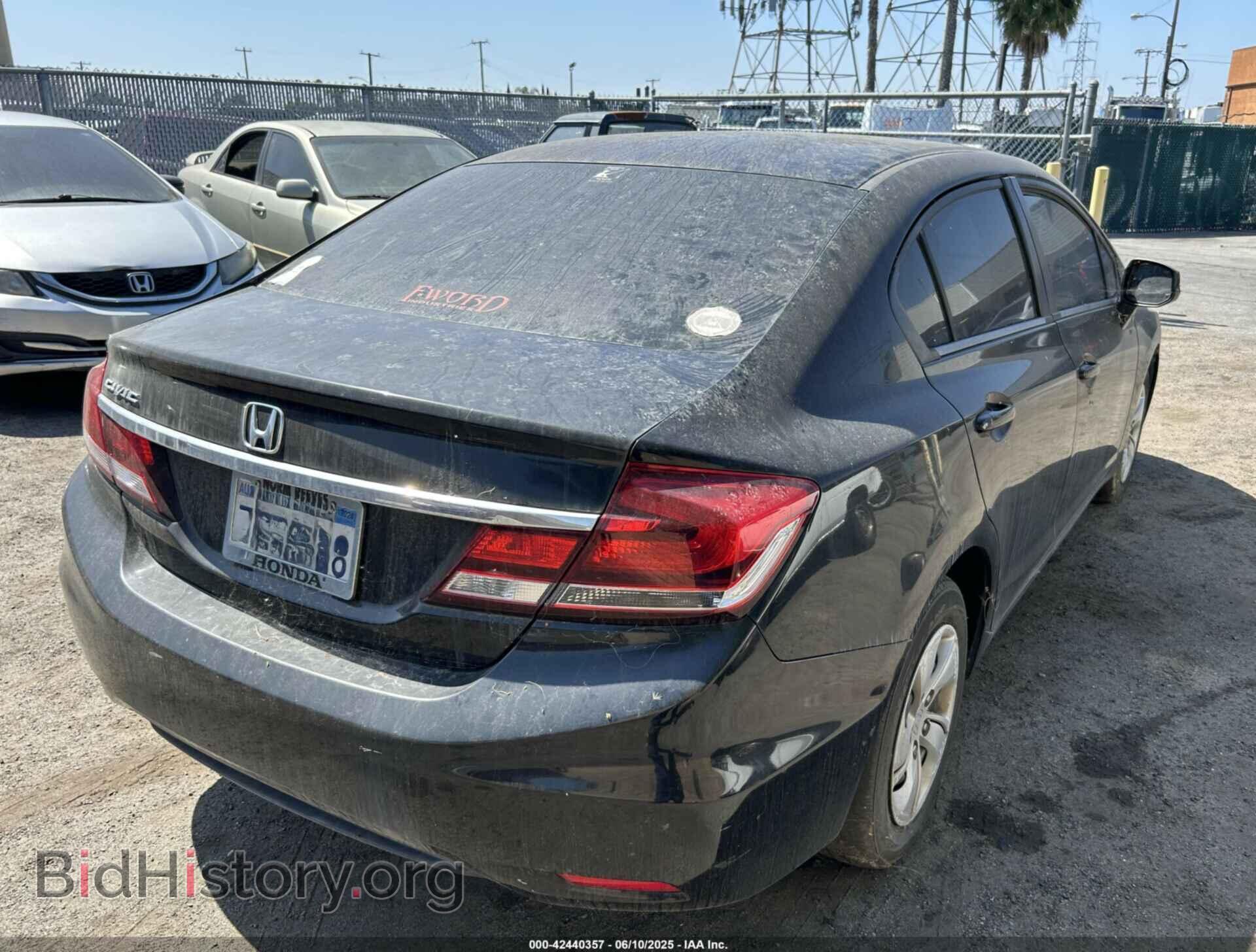 2013 HONDA CIVIC - VIN: 19XFB2F51DE260357 - Фото 4
