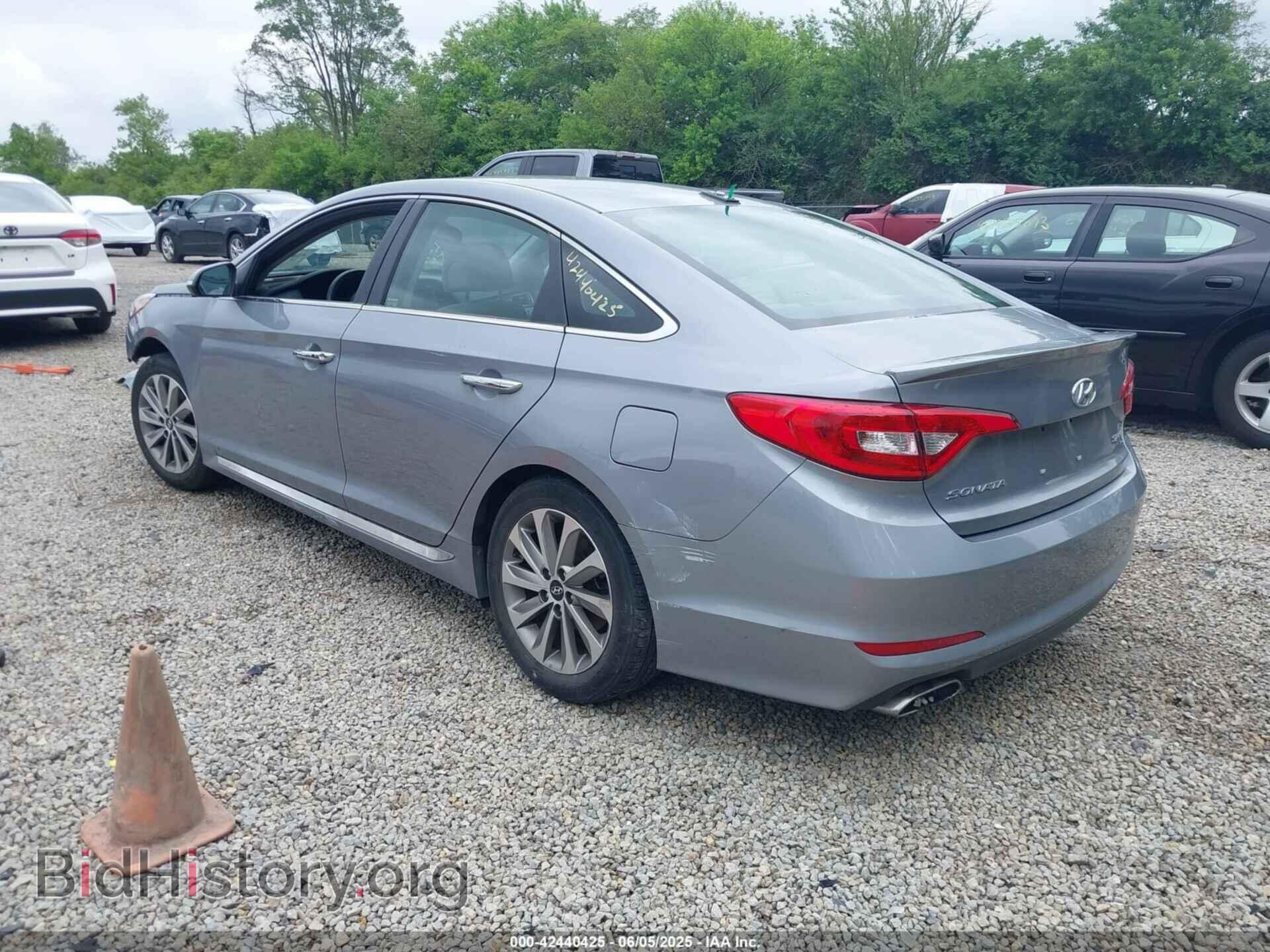 2015 HYUNDAI SONATA - VIN: 5NPE34AF2FH098564 - Фото 3