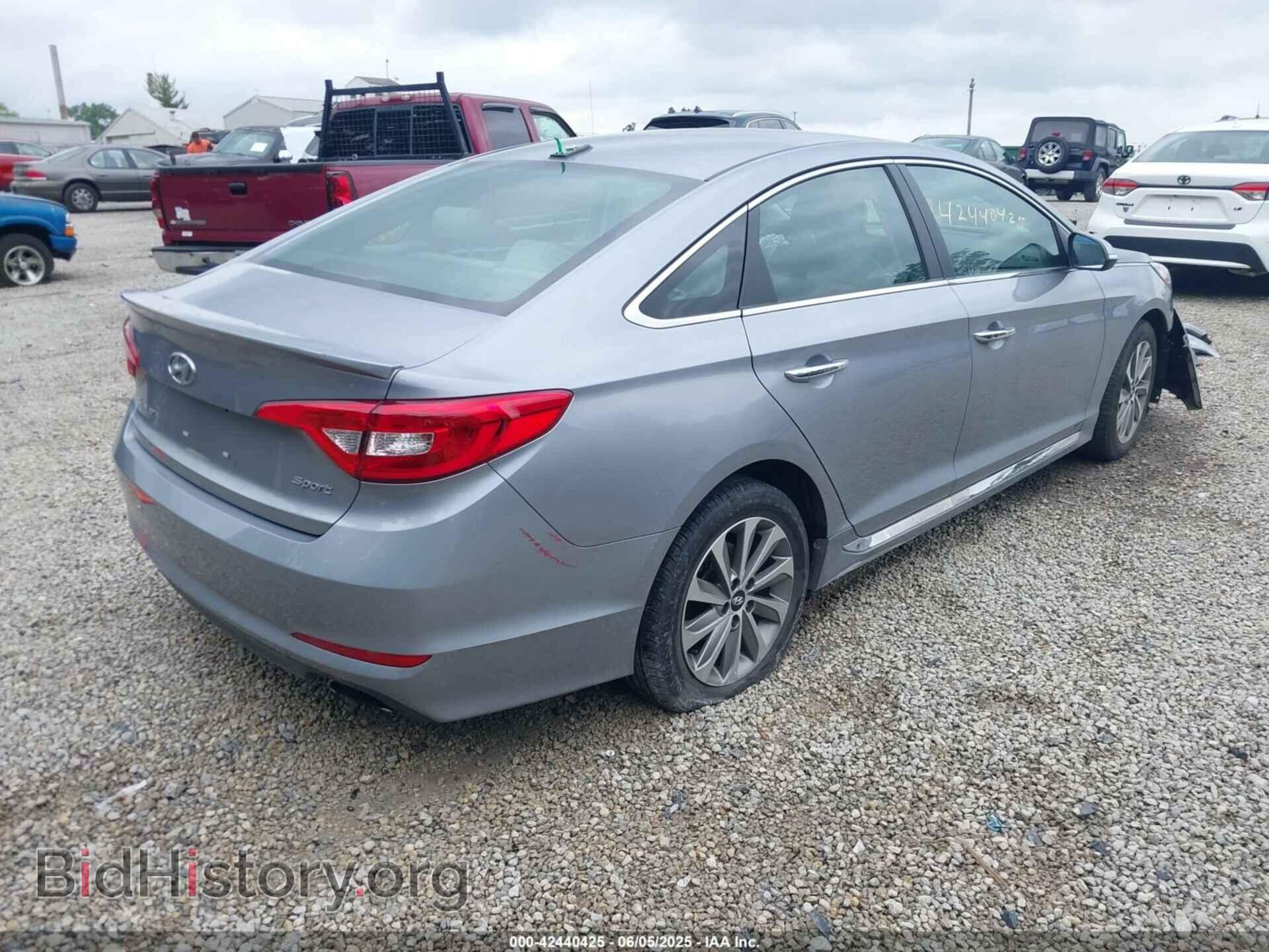 2015 HYUNDAI SONATA - VIN: 5NPE34AF2FH098564 - Фото 4