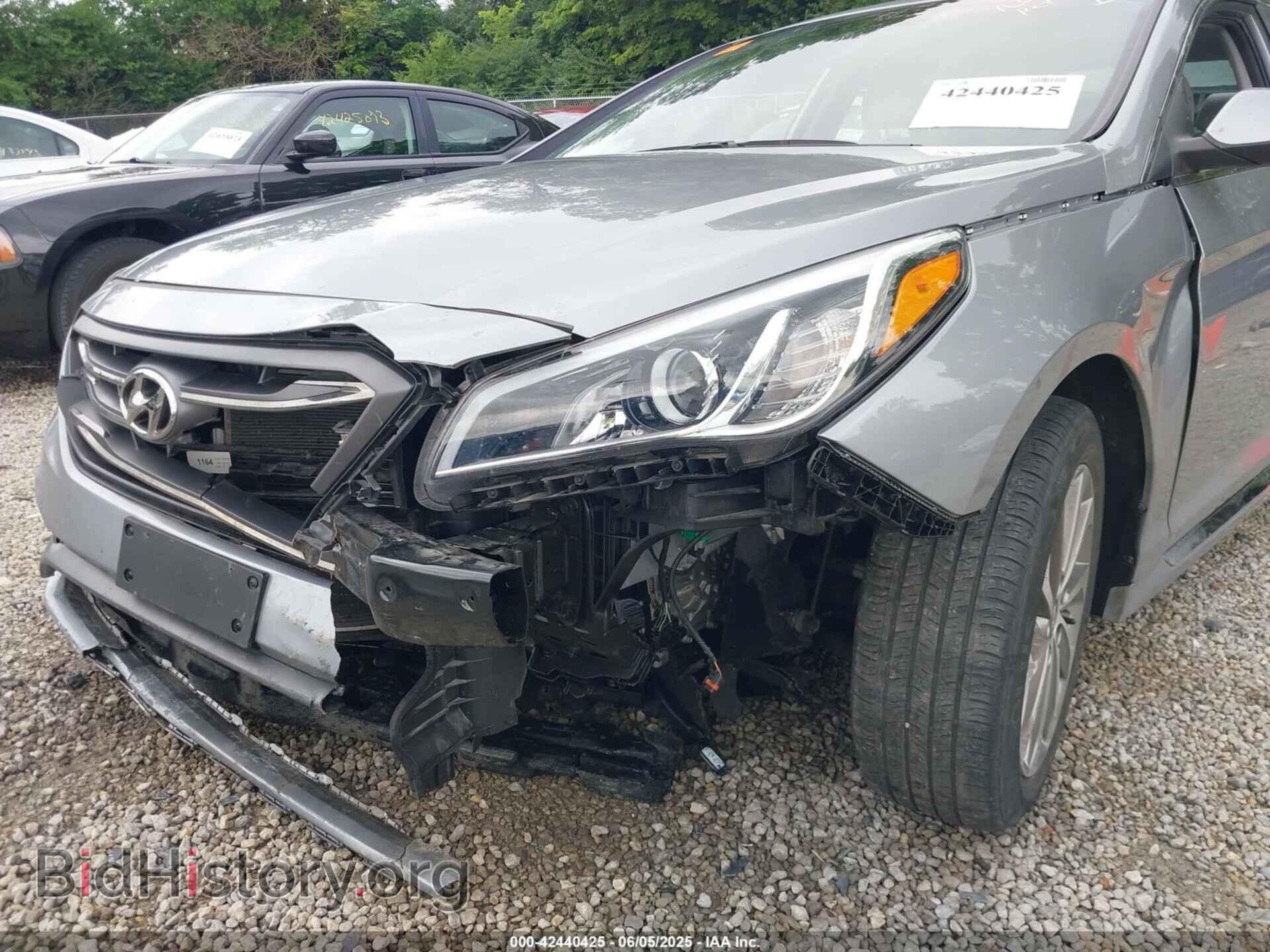 2015 HYUNDAI SONATA - VIN: 5NPE34AF2FH098564 - Фото 6
