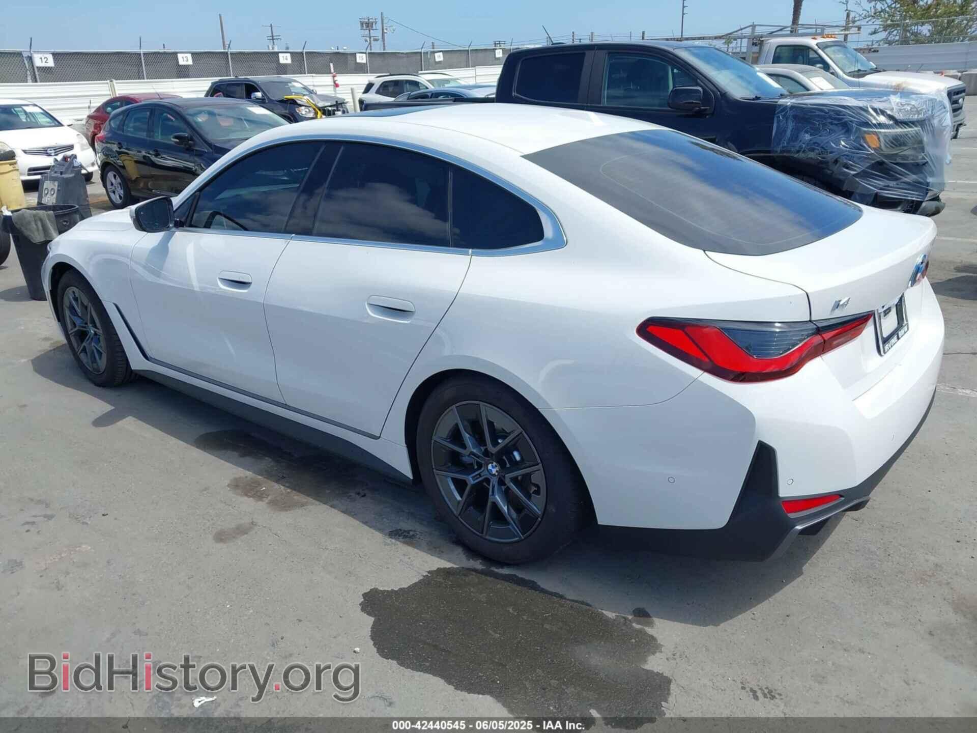 2025 BMW I4 - VIN: WBY23HD01SFU61621 - Фото 3