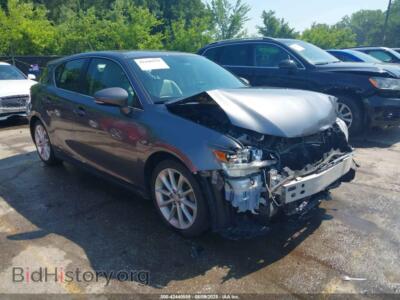 2013 Lexus CT 200H, gray — VIN JTHKD5BH8D2150167, IAAI