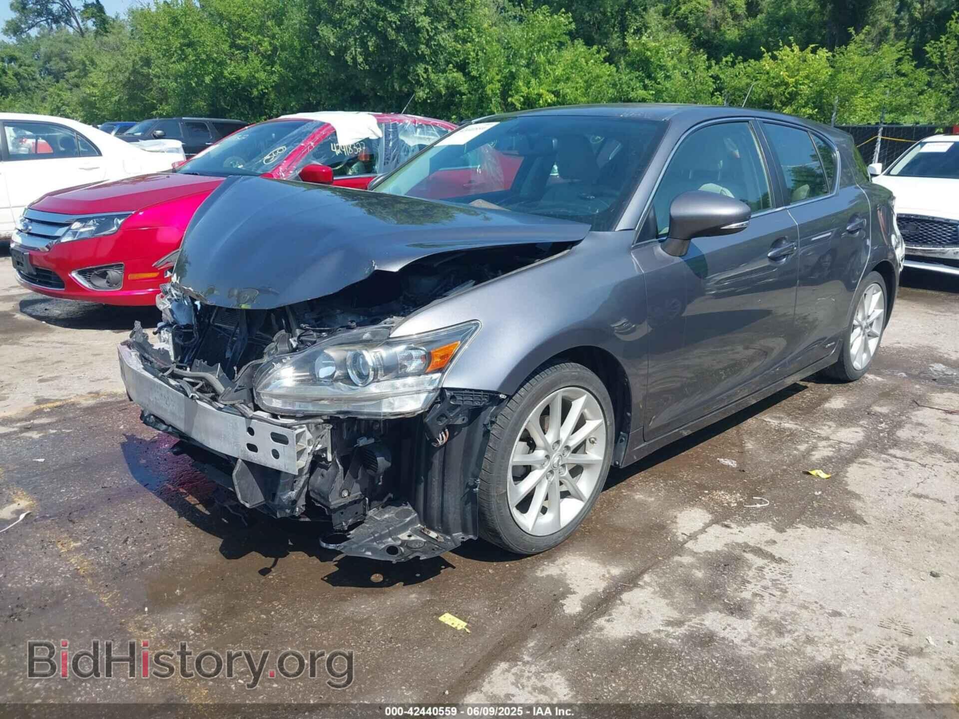 2013 LEXUS CT 200H - VIN: JTHKD5BH8D2150167 - Фото 2