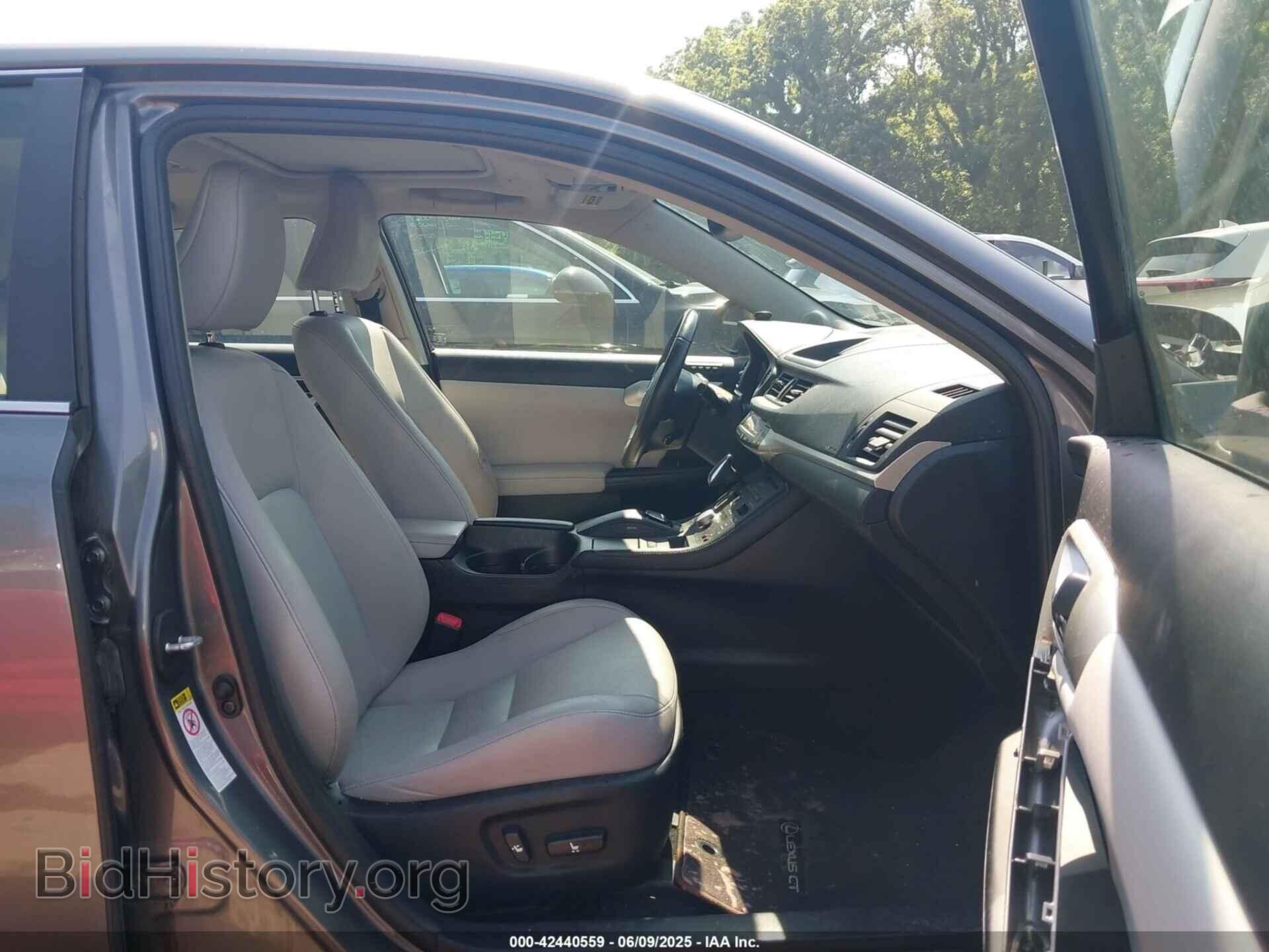 2013 LEXUS CT 200H - VIN: JTHKD5BH8D2150167 - Фото 5