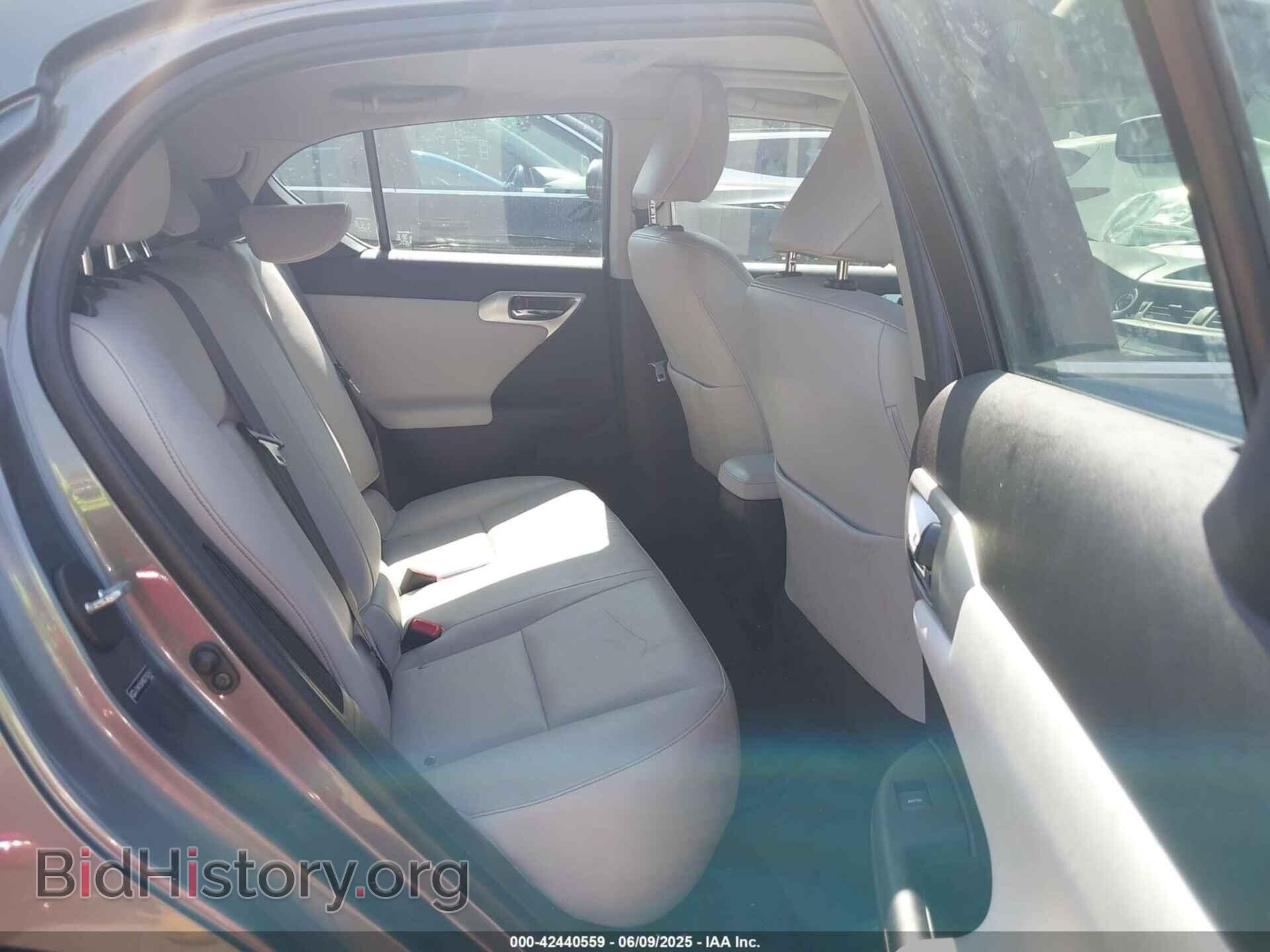 2013 LEXUS CT 200H - VIN: JTHKD5BH8D2150167 - Фото 8