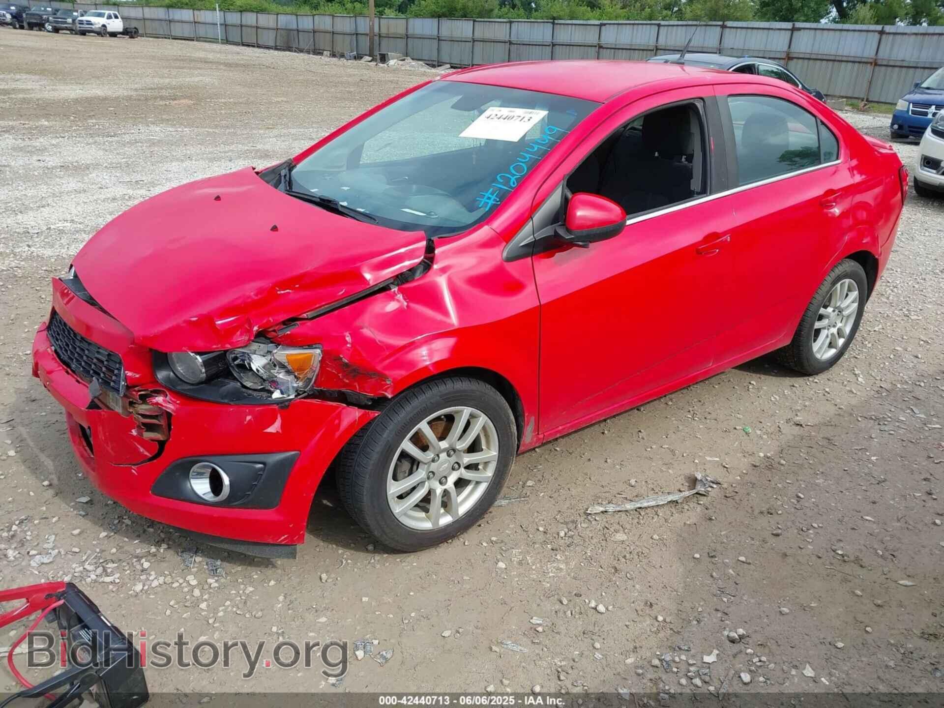 2014 CHEVROLET SONIC - VIN: 1G1JC5SH7E4149946 - Фото 2