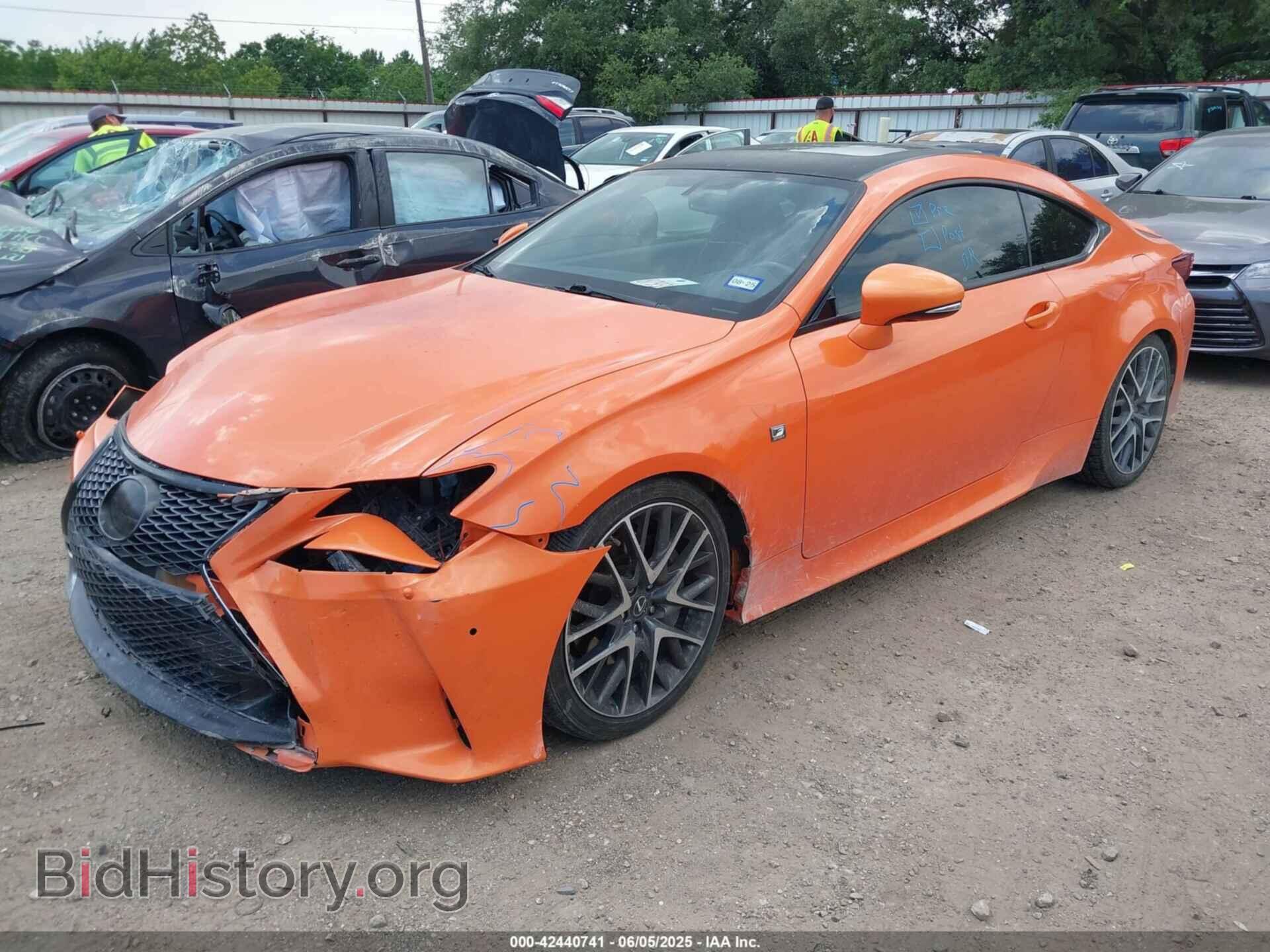 2015 LEXUS RC 350 - VIN: JTHSE5BC1F5004633 - Фото 2