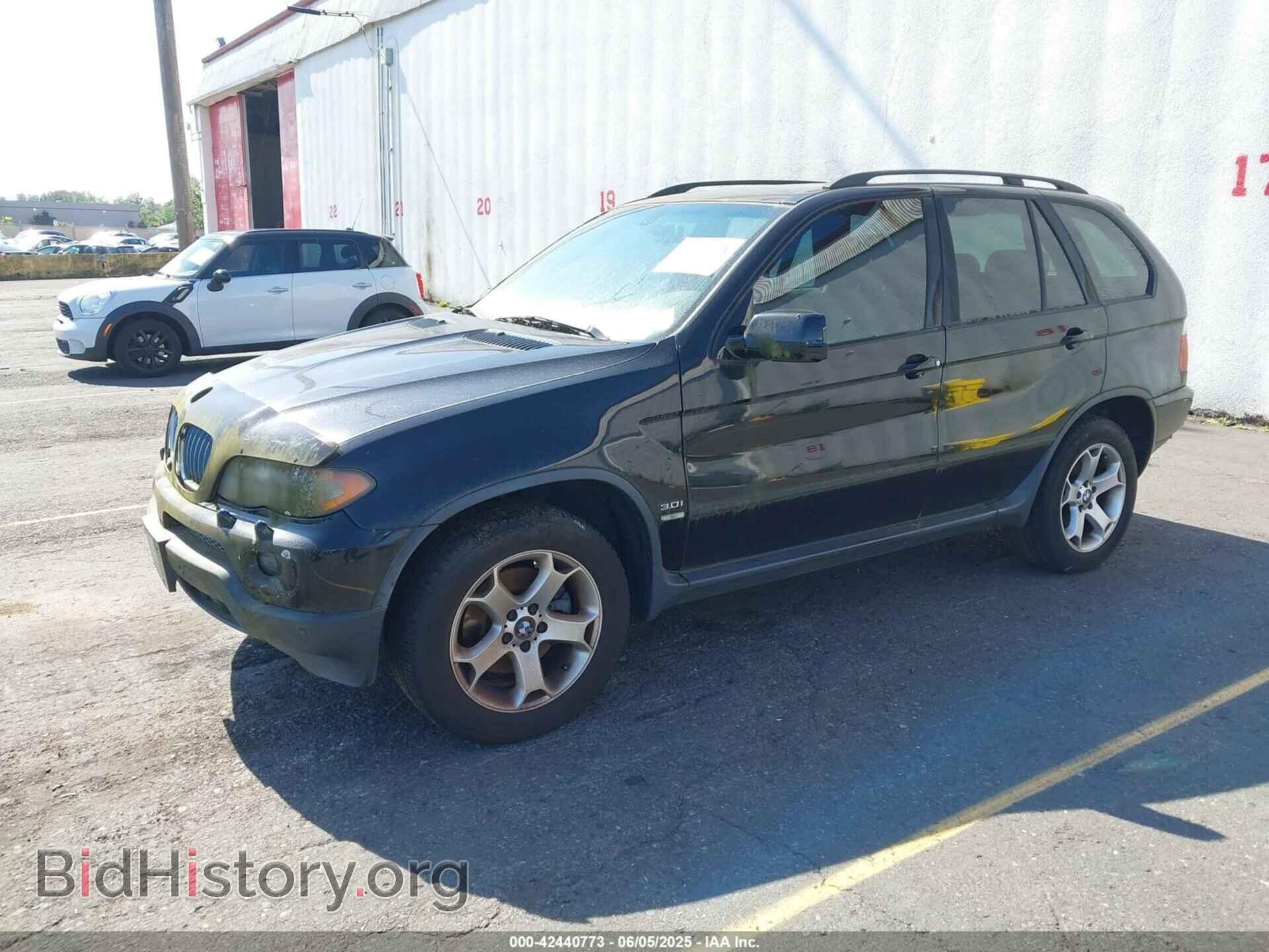 2006 BMW X5 - VIN: 5UXFA13596LY43415 - Фото 2