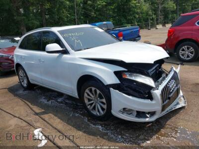2015 Audi Q5 2.0T Premium, white — VIN WA1LFAFP6FA036441, IAAI