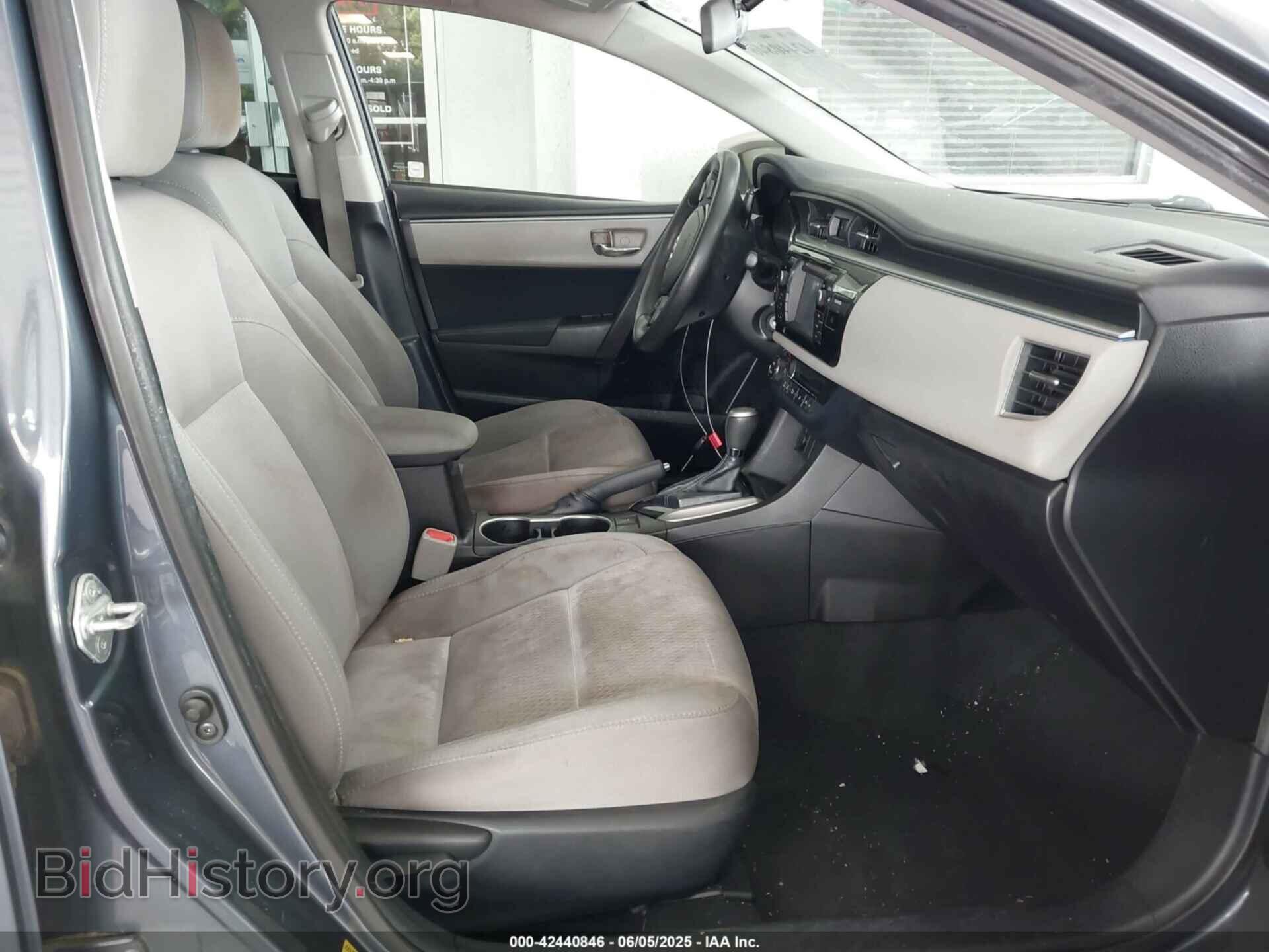 2014 TOYOTA COROLLA - VIN: 5YFBURHEXEP106034 - Фото 5