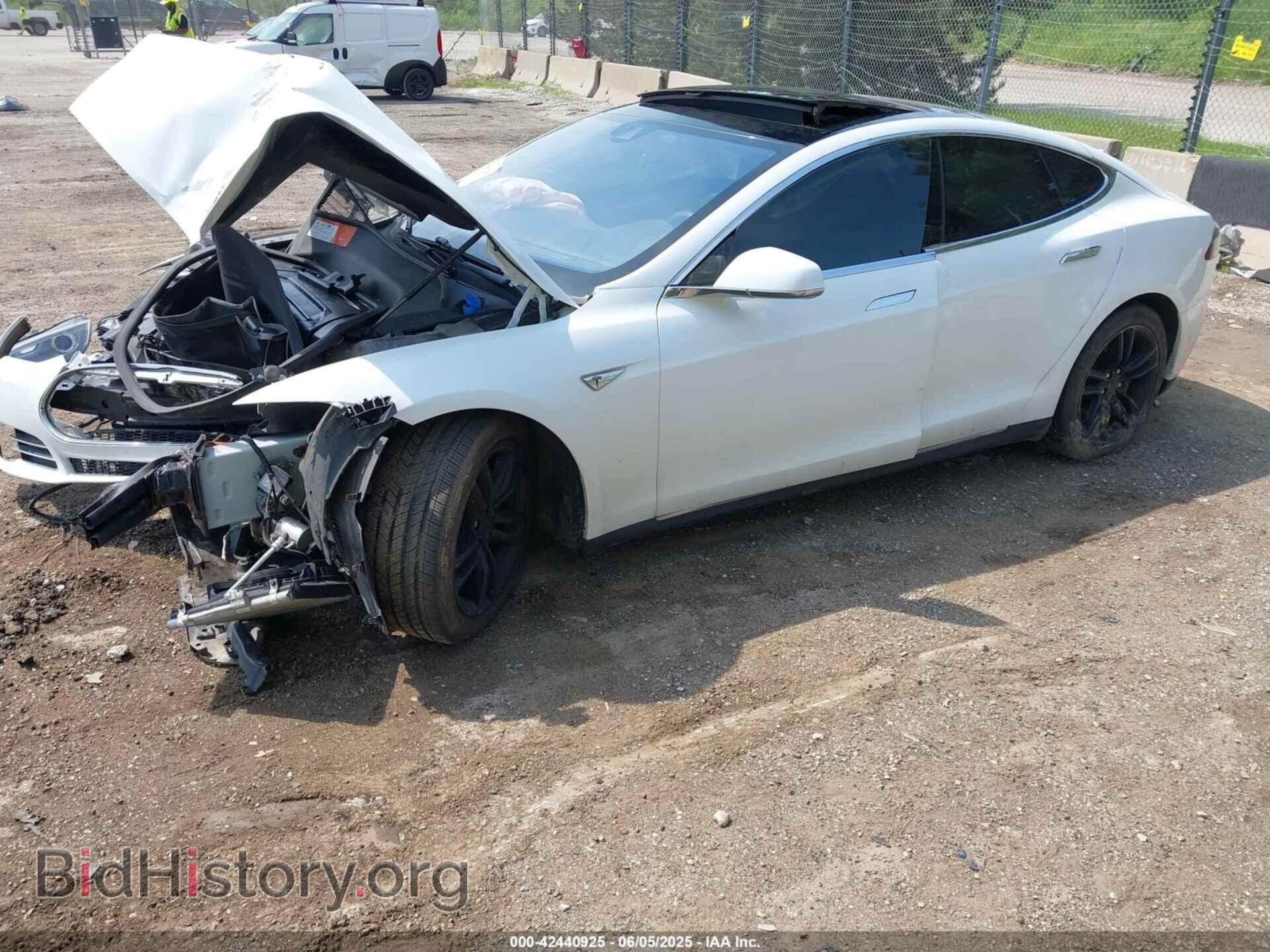 2015 TESLA MODEL S - VIN: 5YJSA1E2XFF117164 - Photo 2