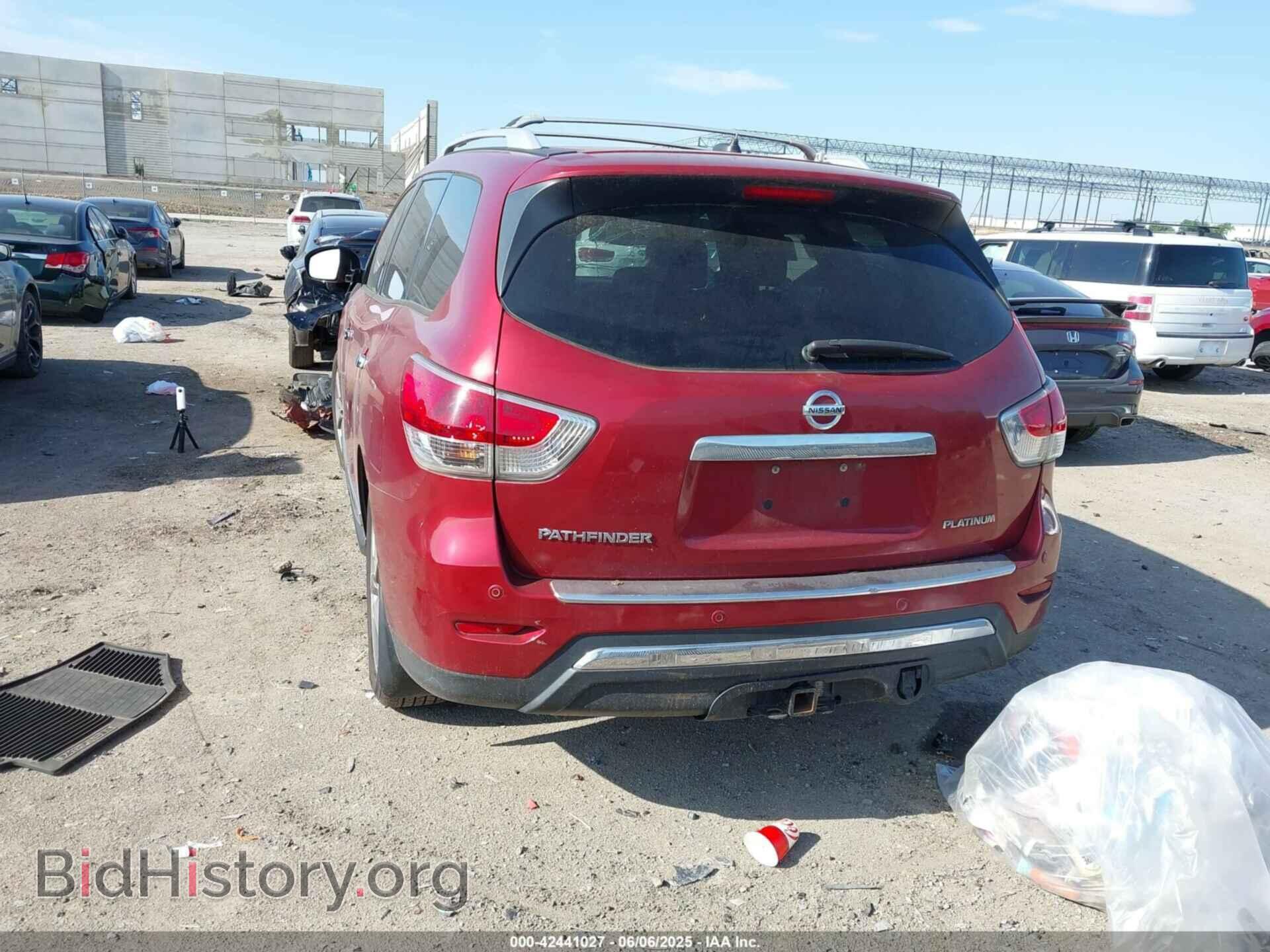 2014 NISSAN PATHFINDER - VIN: 5N1AR2MN6EC611468 - Фото 3