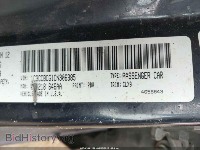 2012 Chrysler 200 (VIN 1C3CCBCG1CN306385) — photo 9 of 11