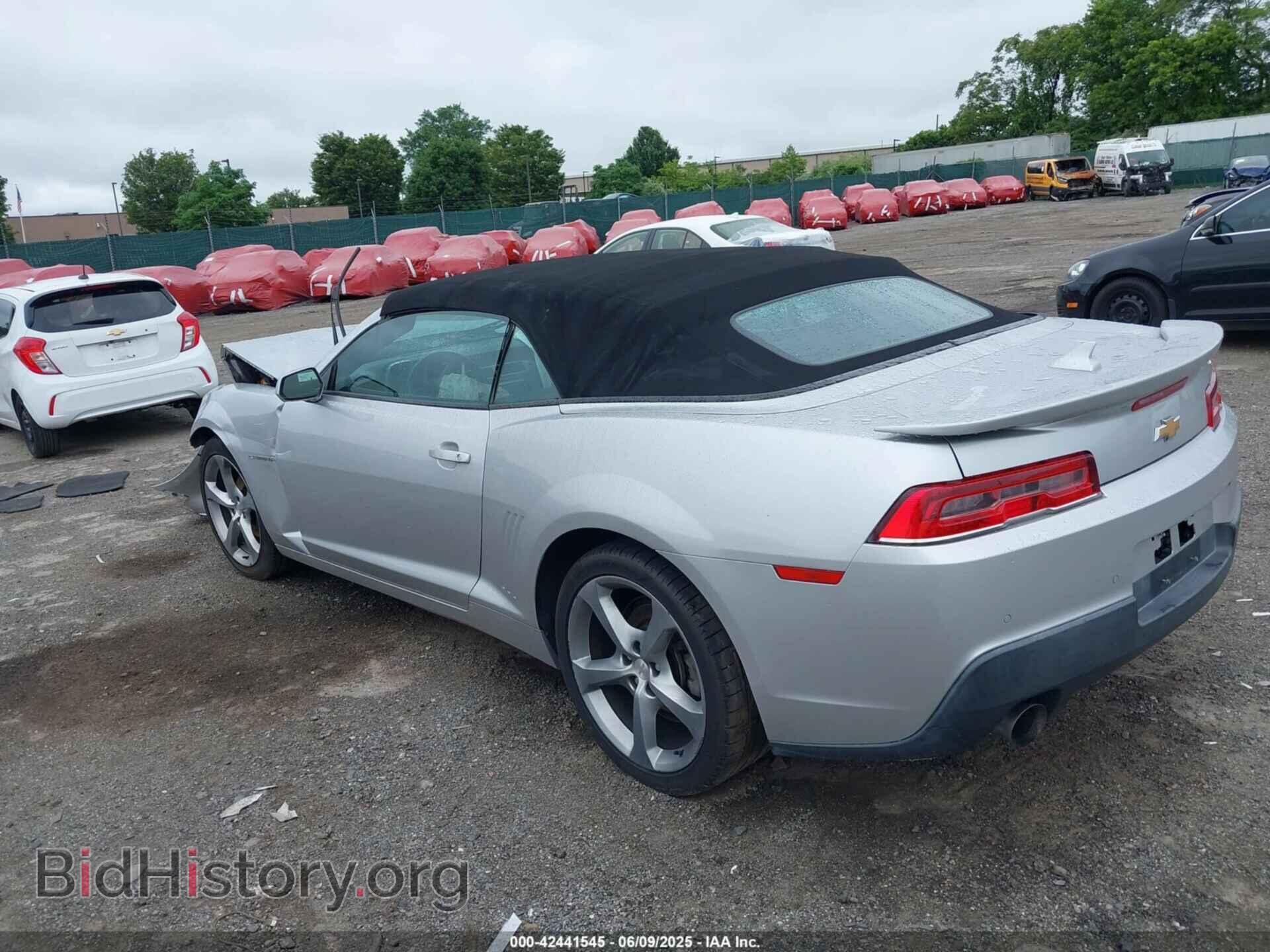 2014 CHEVROLET CAMARO - VIN: 2G1FB3D38E9259268 - Фото 3