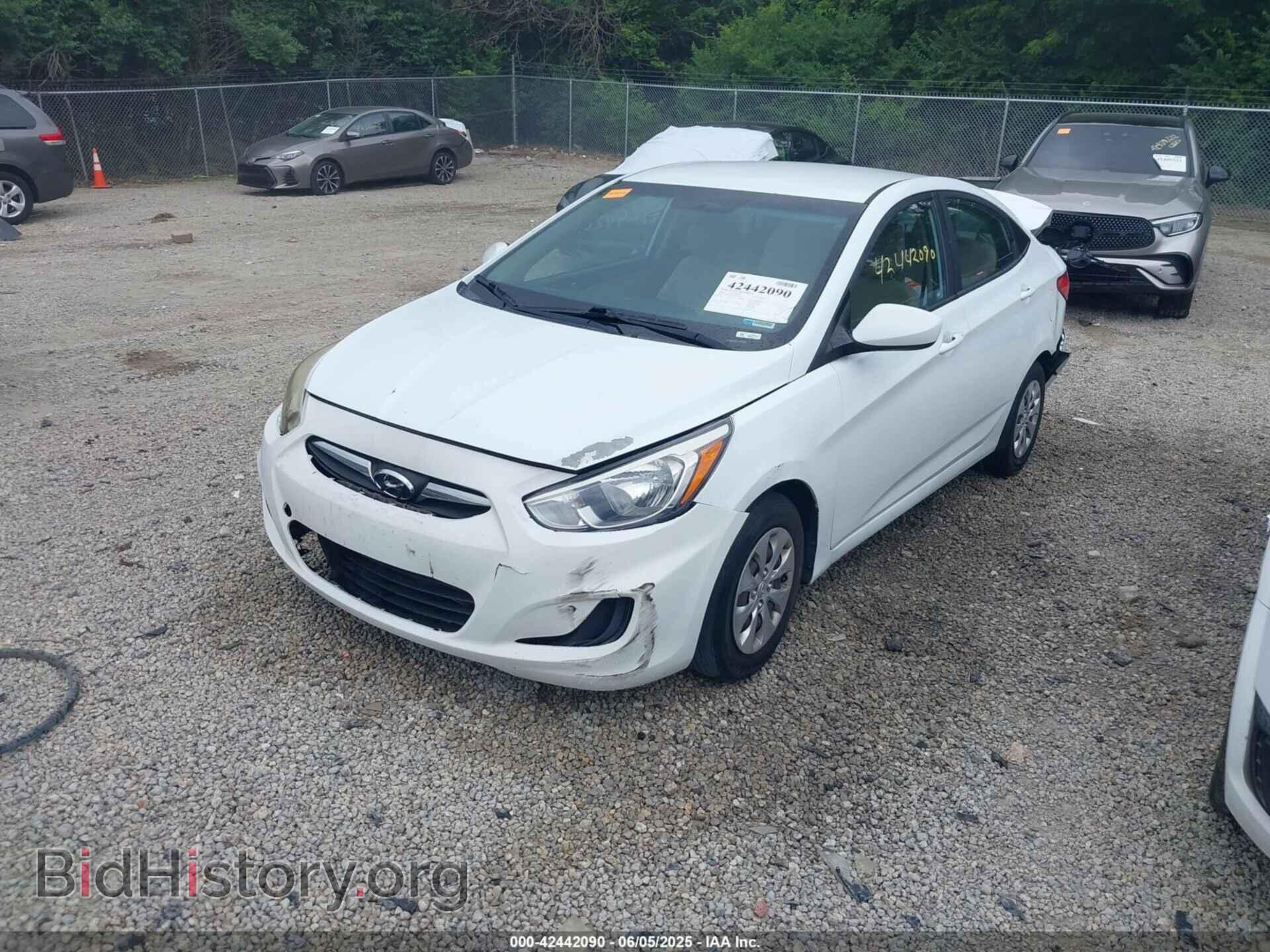 2016 HYUNDAI ACCENT - VIN: KMHCT4AE9GU079687 - Фото 2