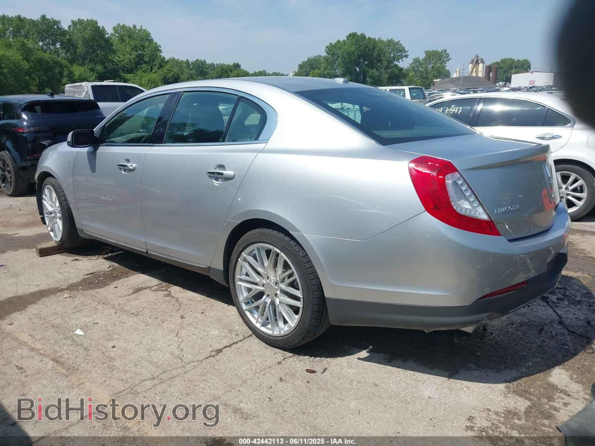 2013 LINCOLN MKS - VIN: 1LNHL9DK5DG602380 - Фото 3