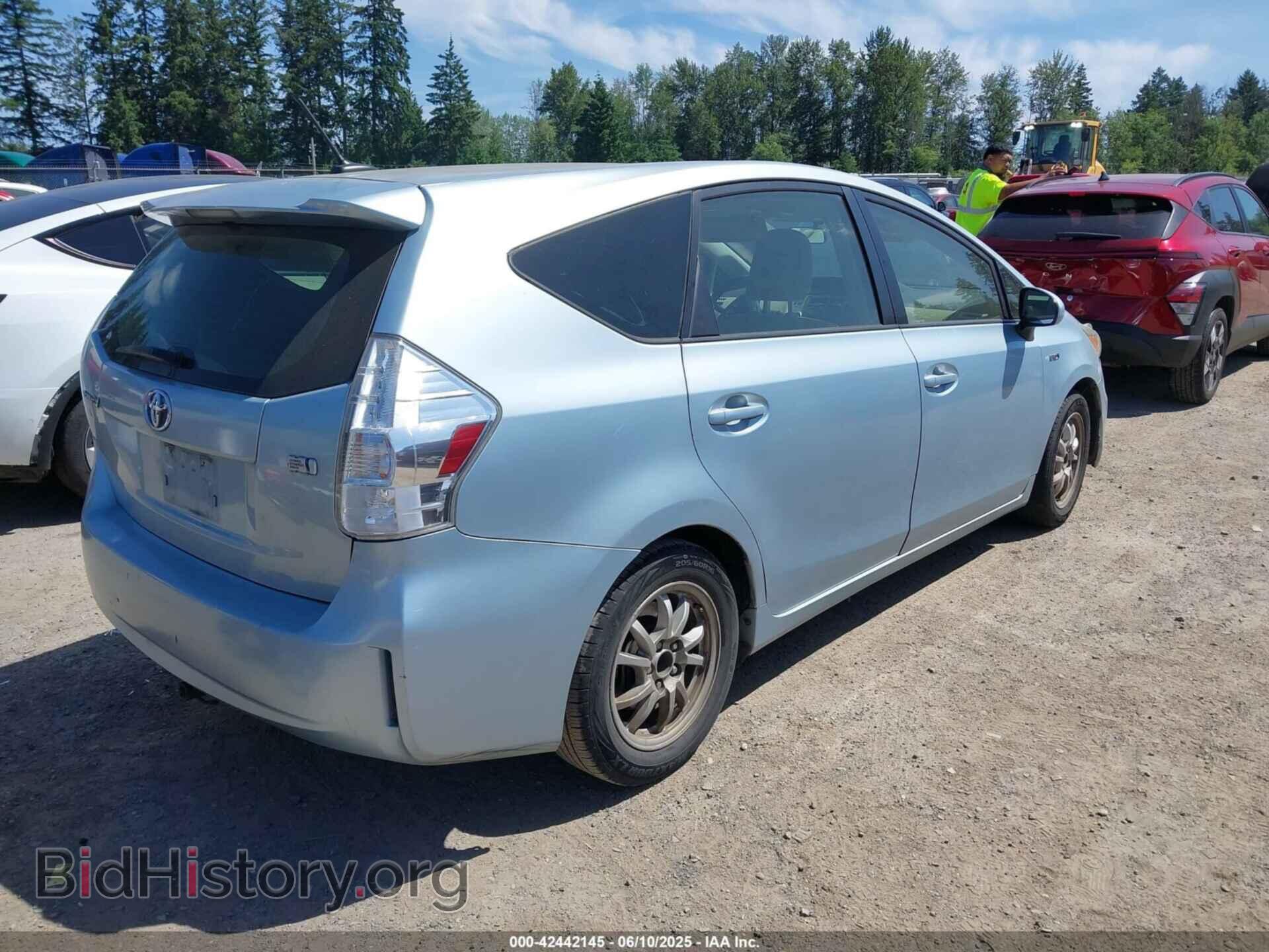 2013 TOYOTA PRIUS V - VIN: JTDZN3EU8D3240410 - Фото 4