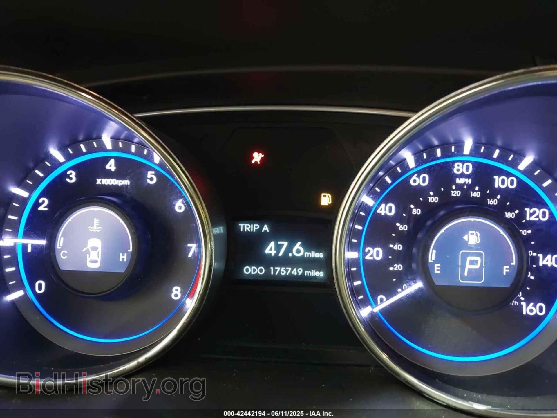 2012 HYUNDAI SONATA - VIN: 5NPEB4AC9CH326628 - Фото 7