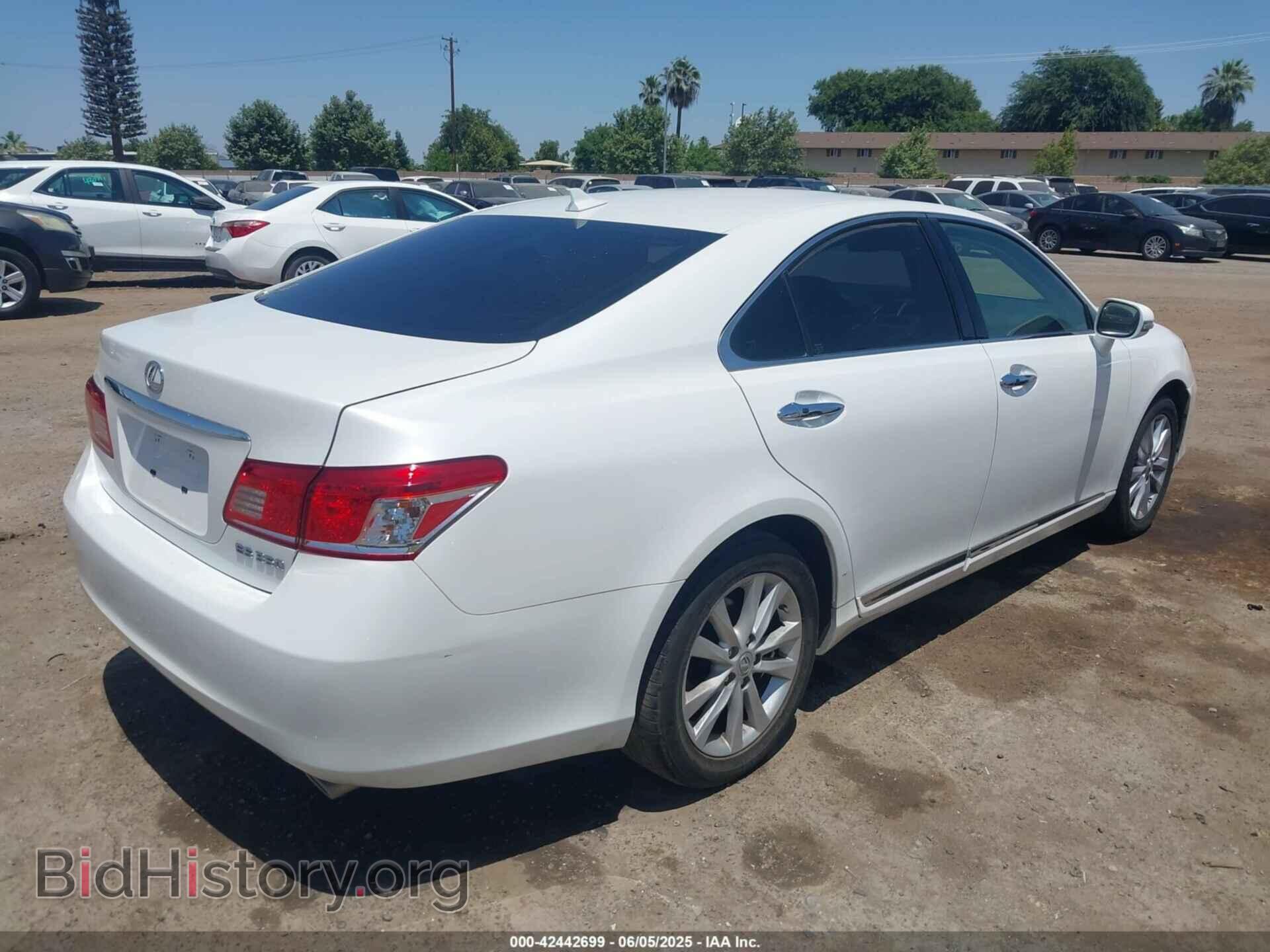 2012 LEXUS ES 350 - VIN: JTHBK1EG0C2497556 - Фото 4