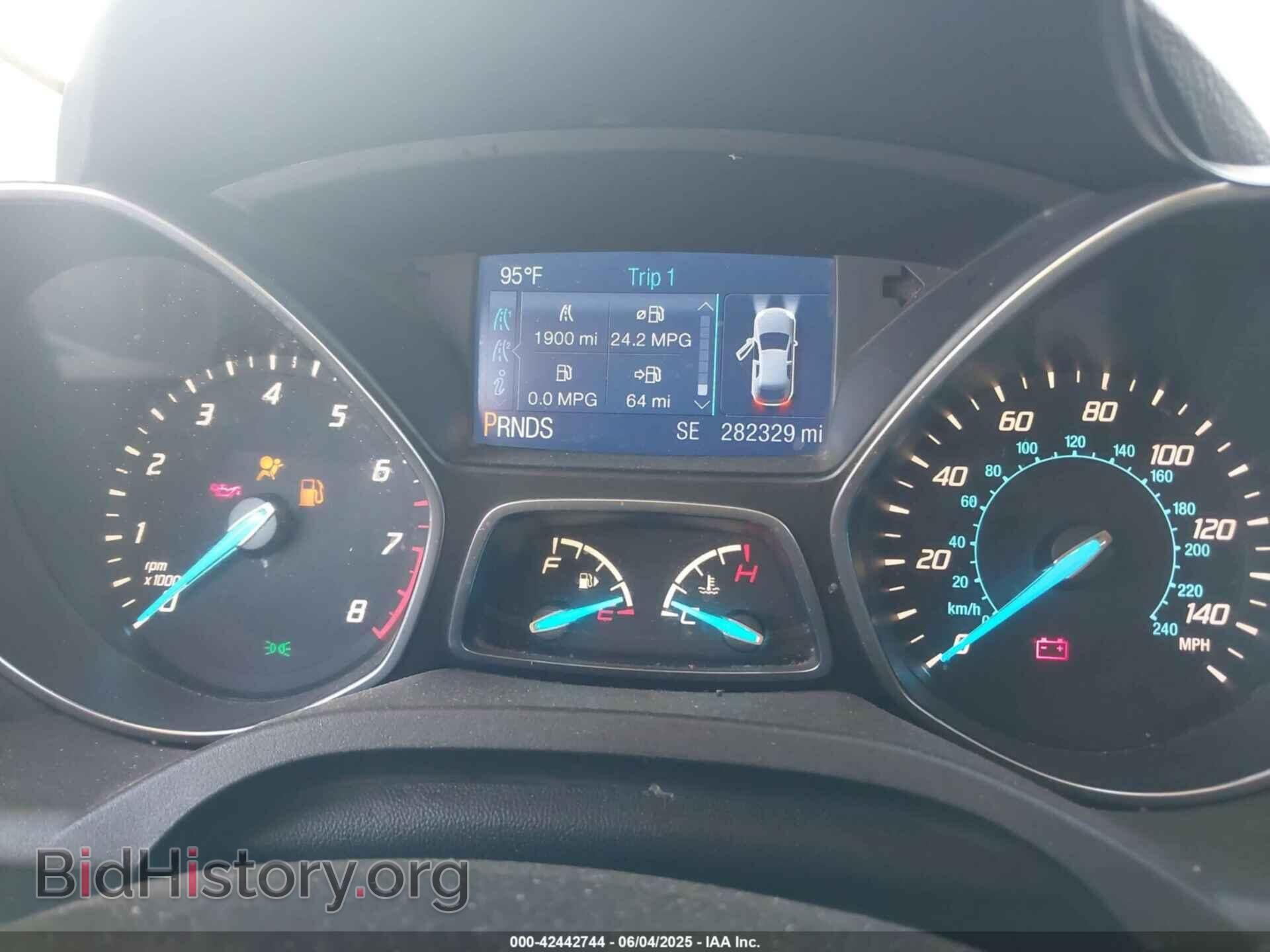 2014 FORD ESCAPE - VIN: 1FMCU0F7XEUC76252 - Фото 7
