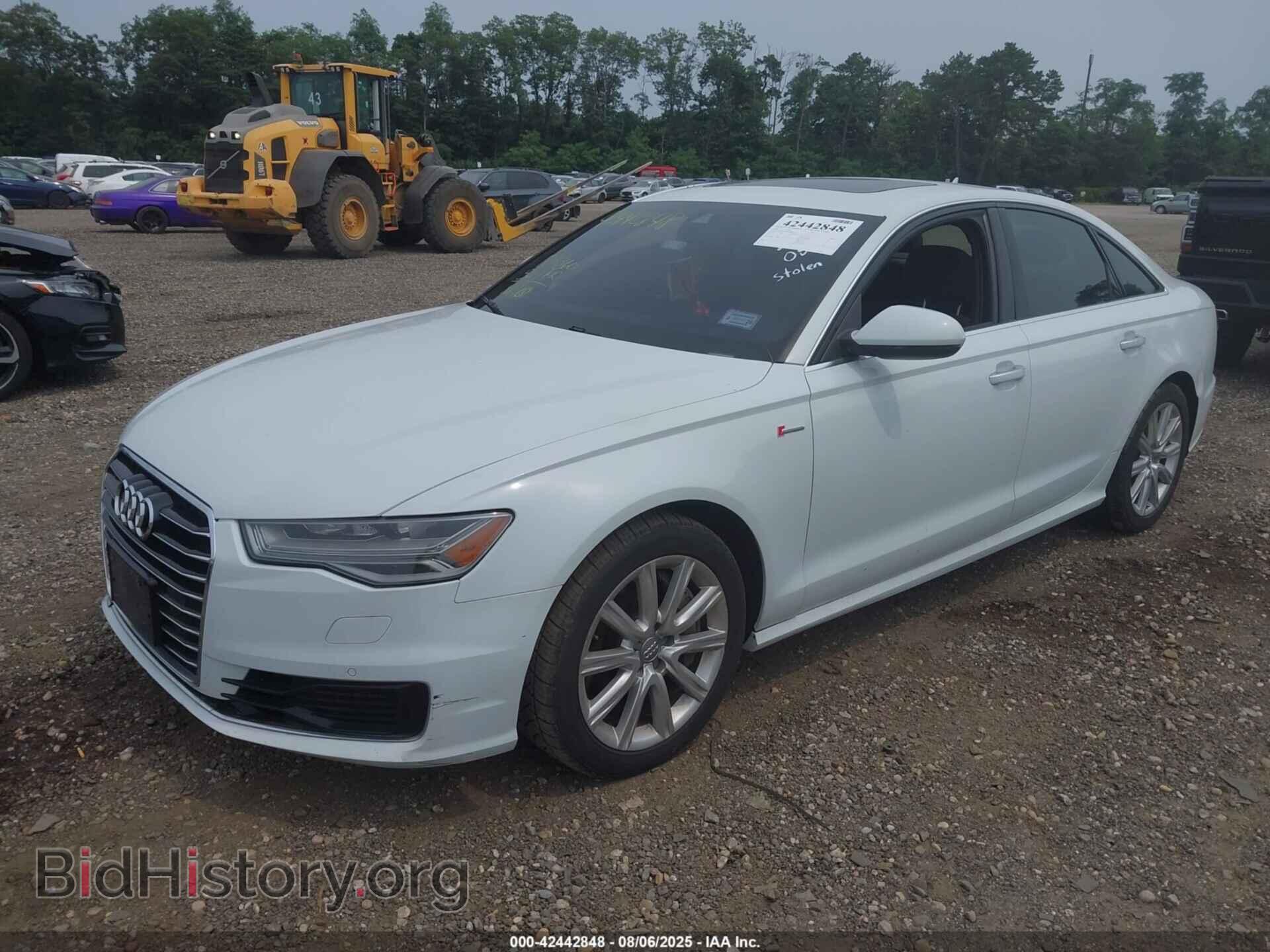 2016 AUDI A6 - VIN: WAUHGAFC2GN038202 - Фото 2