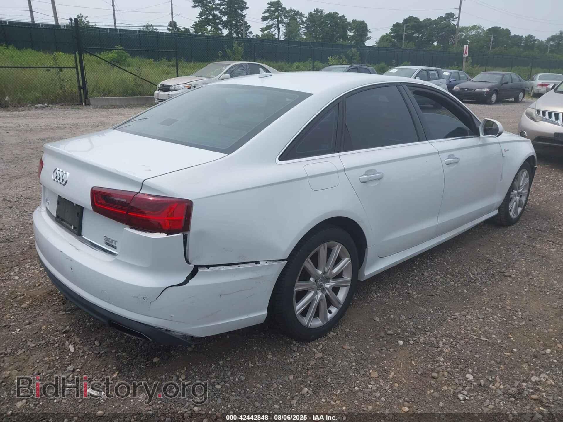 2016 AUDI A6 - VIN: WAUHGAFC2GN038202 - Фото 4