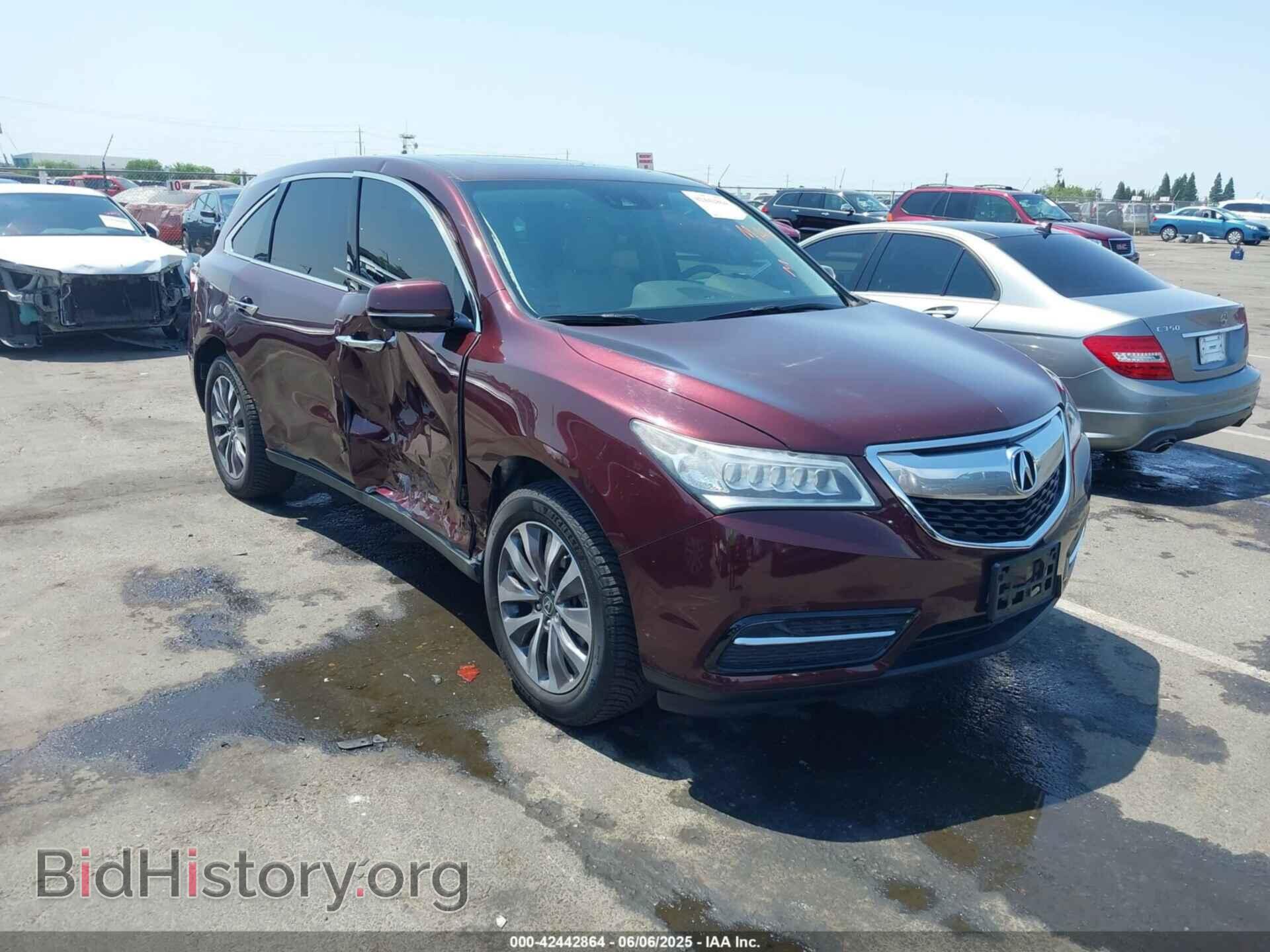 Фотография 5FRYD4H44GB006979 - ACURA MDX 2016