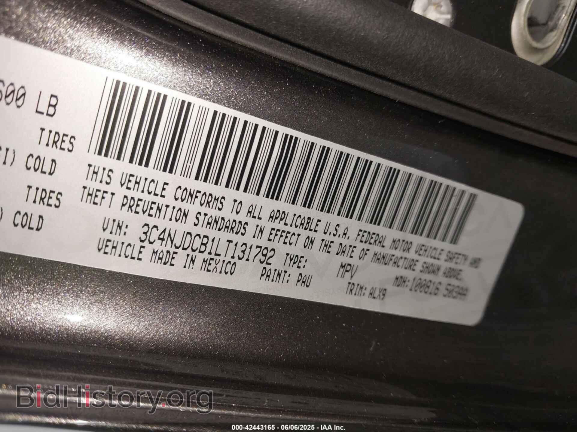2020 JEEP COMPASS - VIN: 3C4NJDCB1LT131792 - Фото 9
