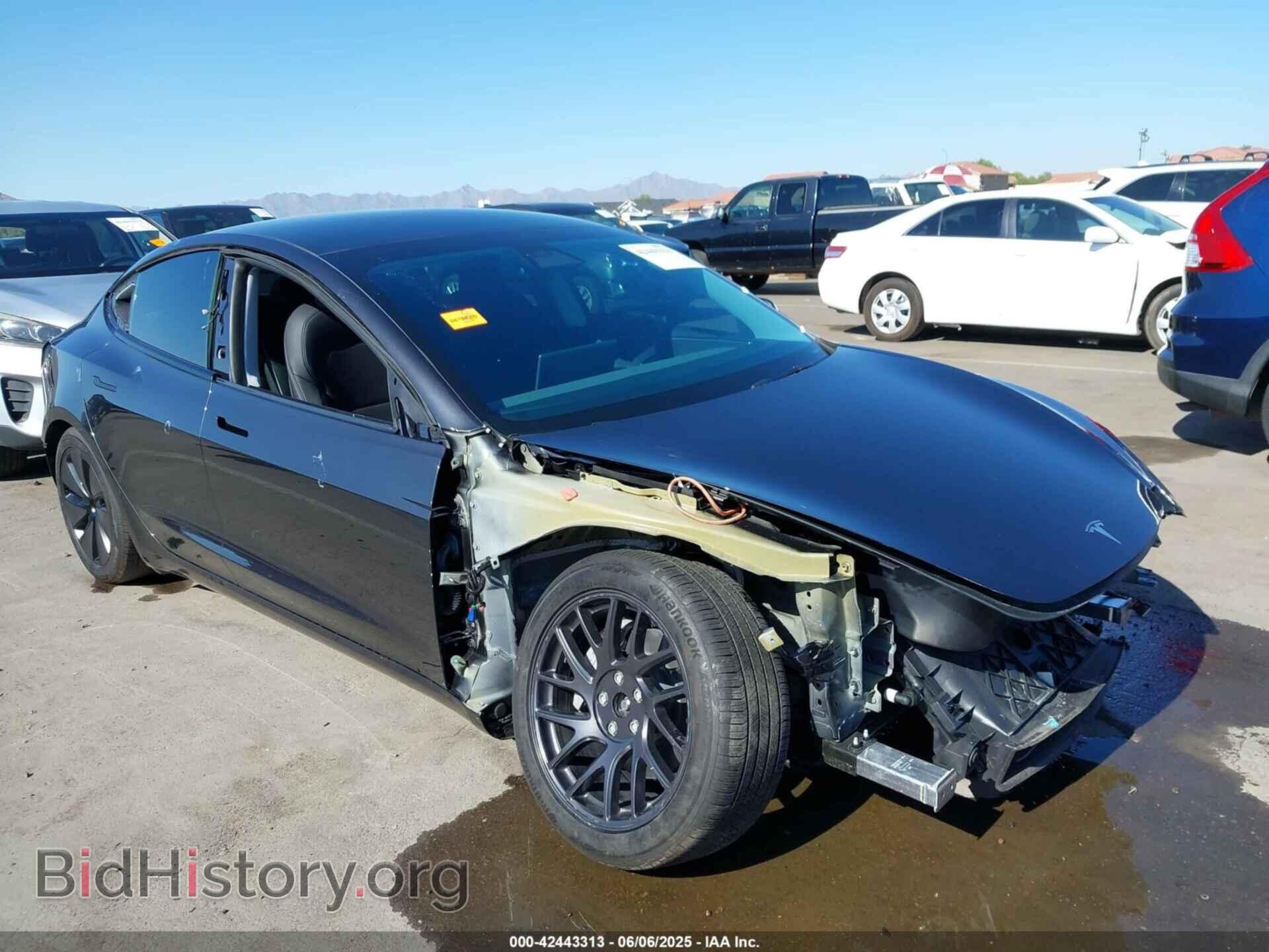 Фотография 5YJ3E1EB2RF735592 - TESLA MODEL 3 2024