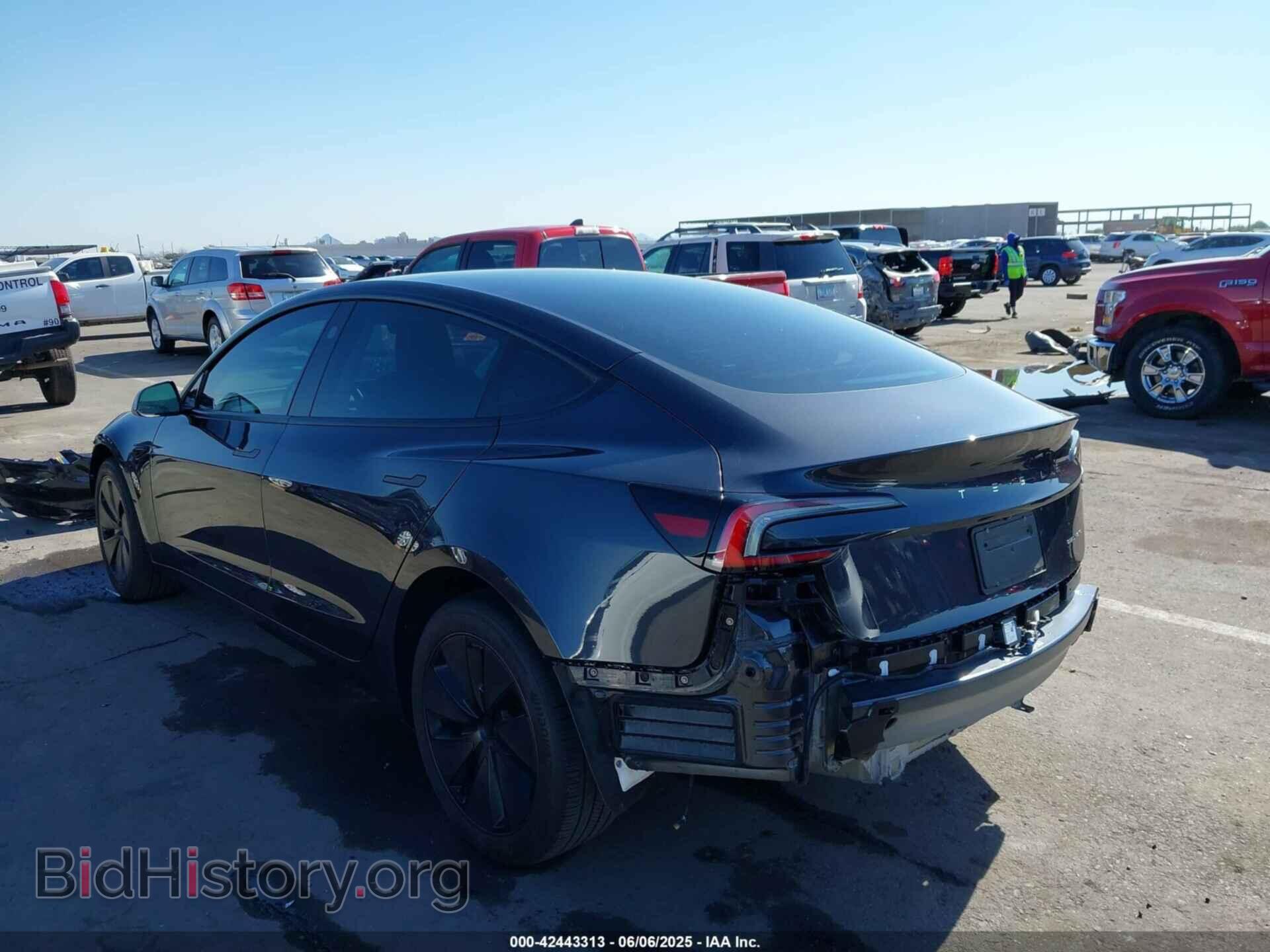2024 TESLA MODEL 3 - VIN: 5YJ3E1EB2RF735592 - Фото 3