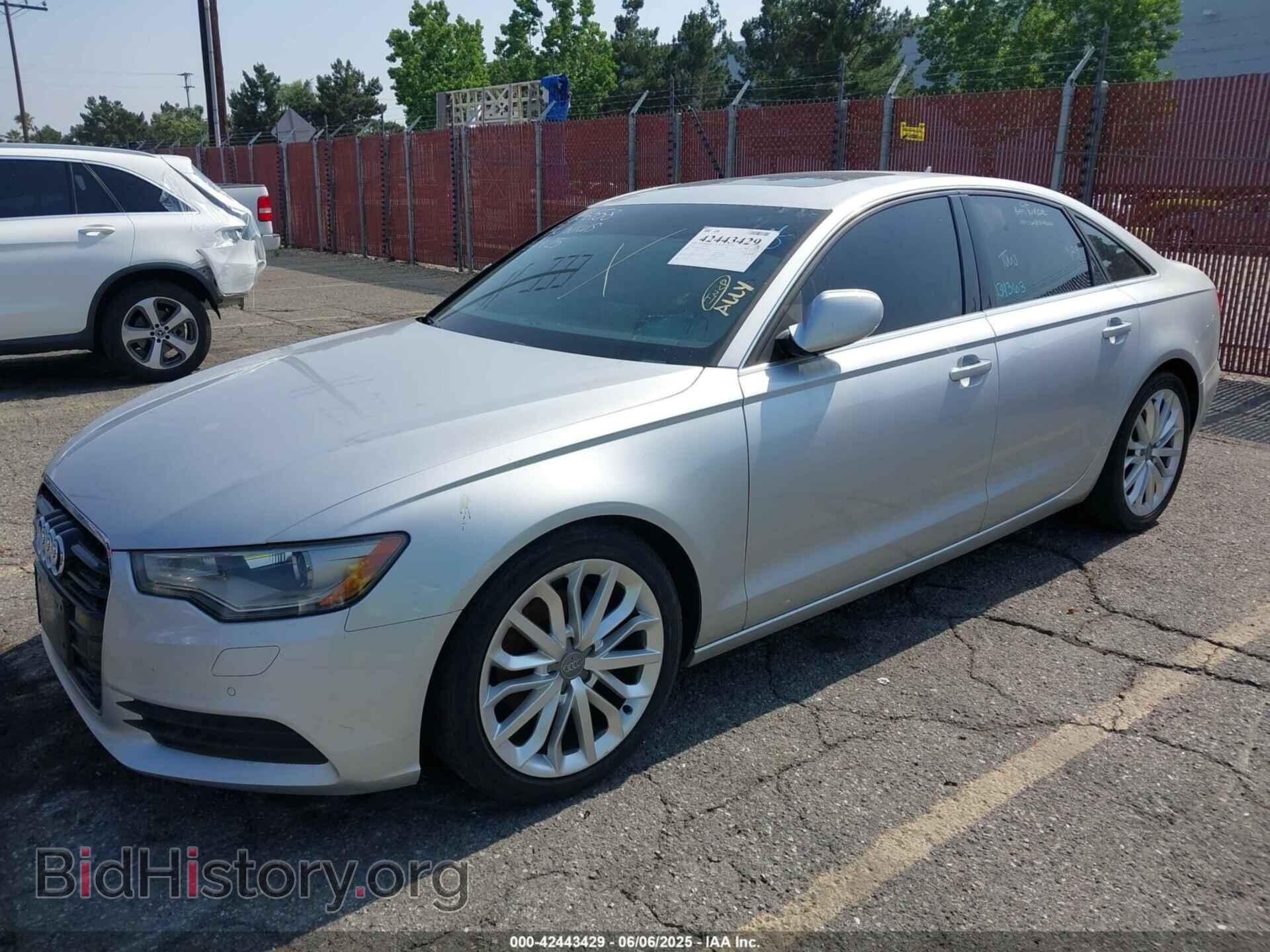 2013 AUDI A6 - VIN: WAUDFAFC7DN026558 - Фото 2