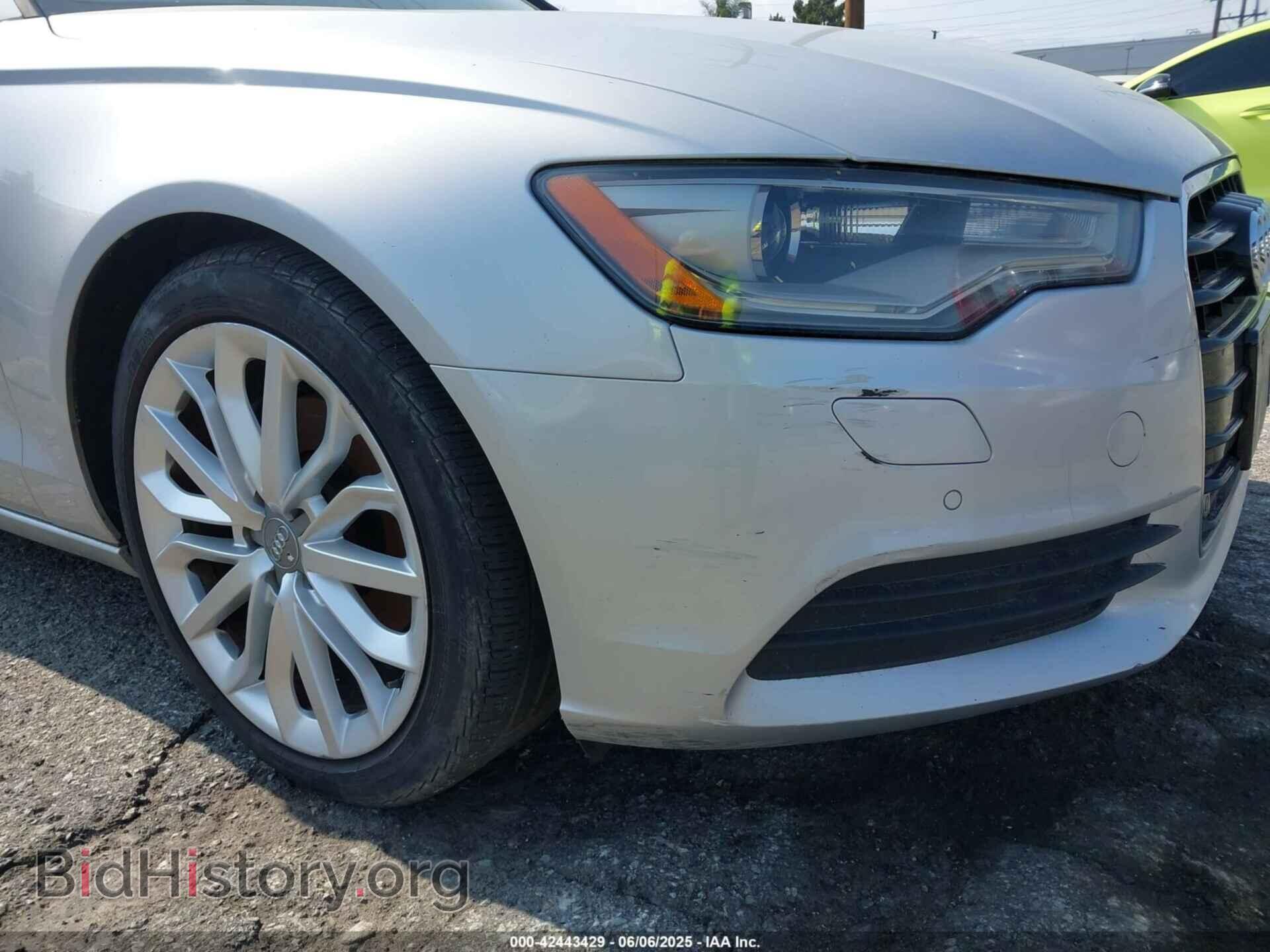 2013 AUDI A6 - VIN: WAUDFAFC7DN026558 - Фото 6
