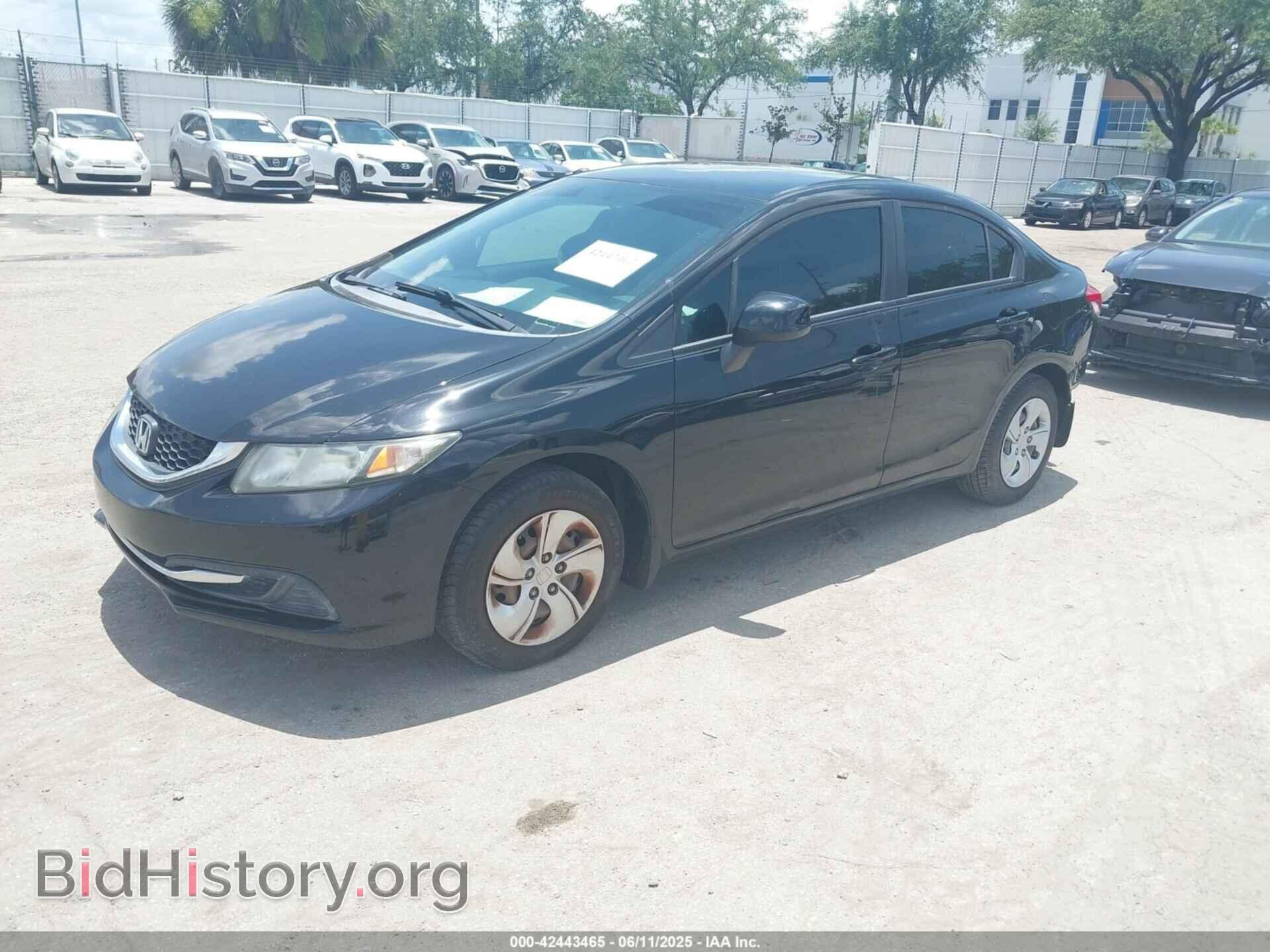 2013 HONDA CIVIC - VIN: 19XFB2F59DE002247 - Фото 2