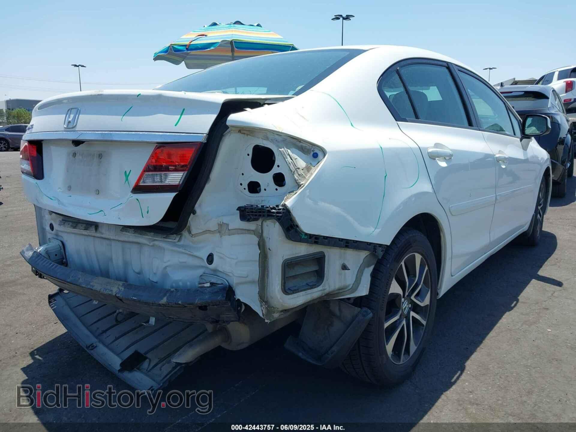 2013 HONDA CIVIC - VIN: 19XFB2F82DE226776 - Фото 4