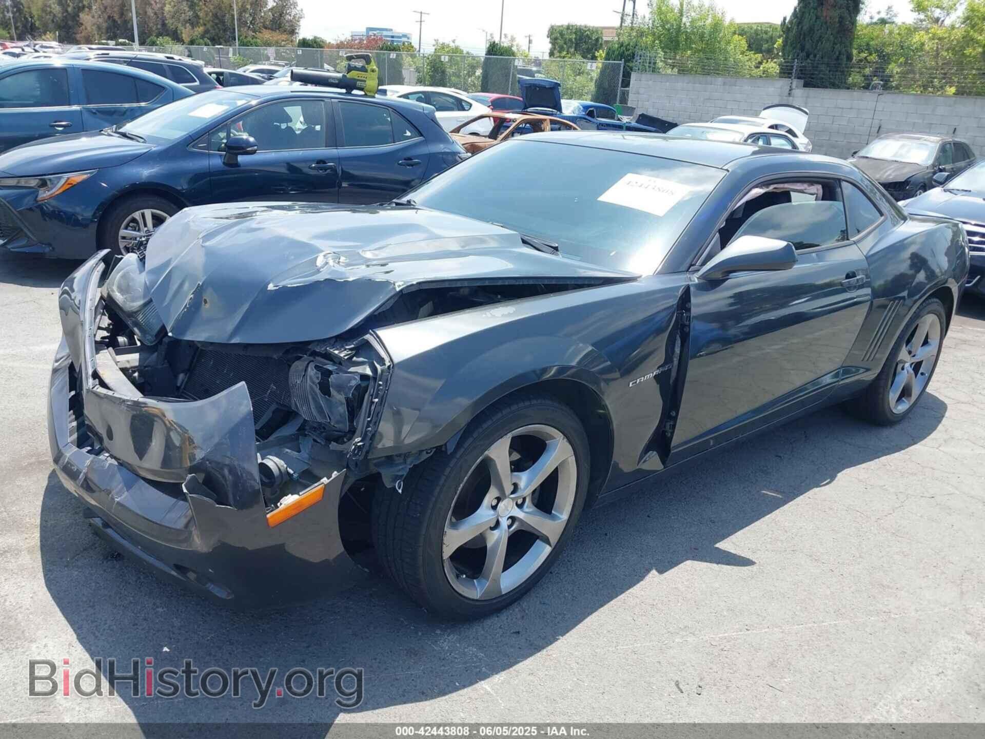 2012 CHEVROLET CAMARO - VIN: 2G1FC1E32C9200620 - Фото 2