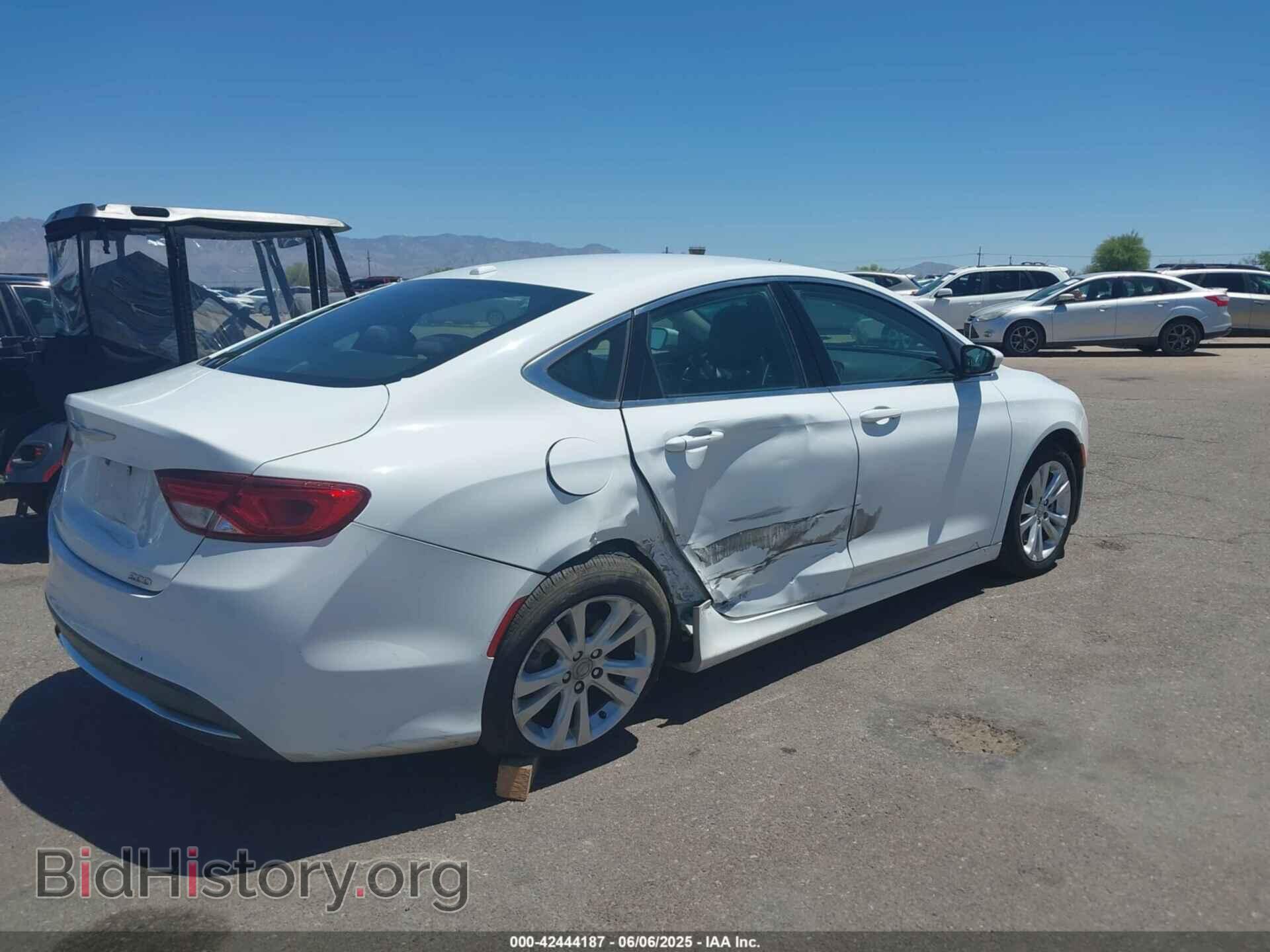 2015 CHRYSLER 200 - VIN: 1C3CCCAB4FN659446 - Фото 4