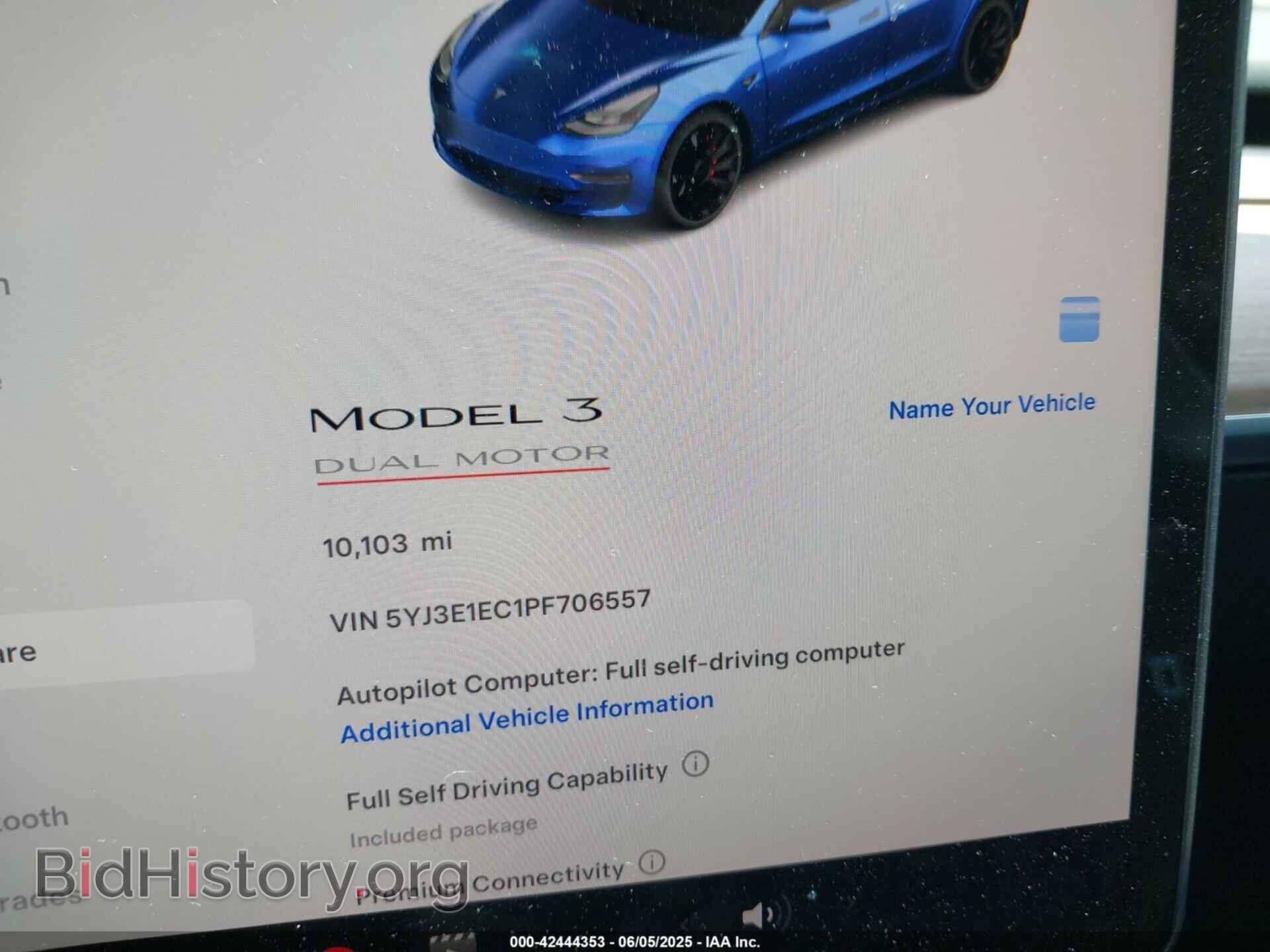 2023 TESLA MODEL 3 - VIN: 5YJ3E1EC1PF706557 - Фото 7